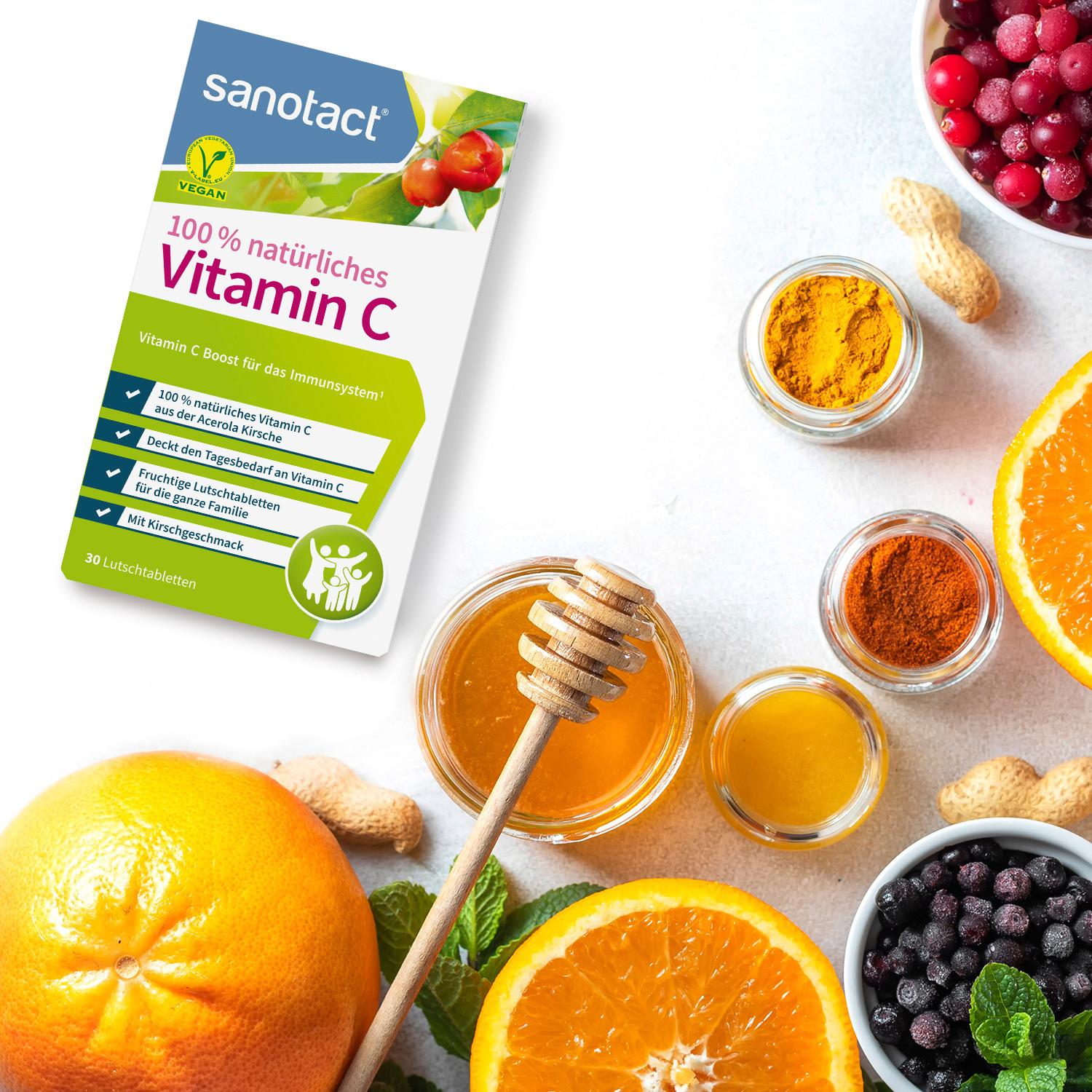 Produktbild Sanotact 100% natürliches Vitamin C 2 von 8