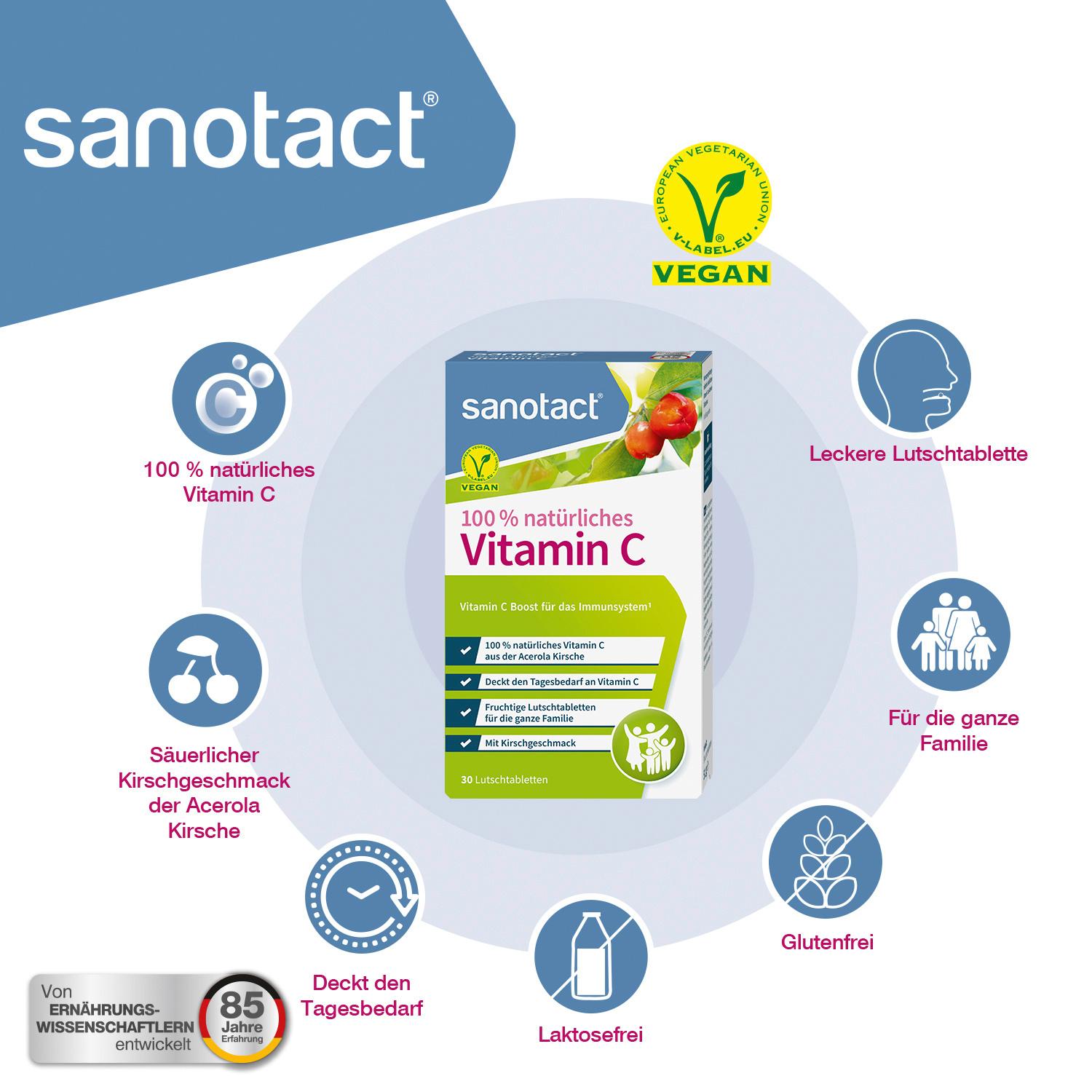 Produktbild Sanotact 100% natürliches Vitamin C 7 von 8