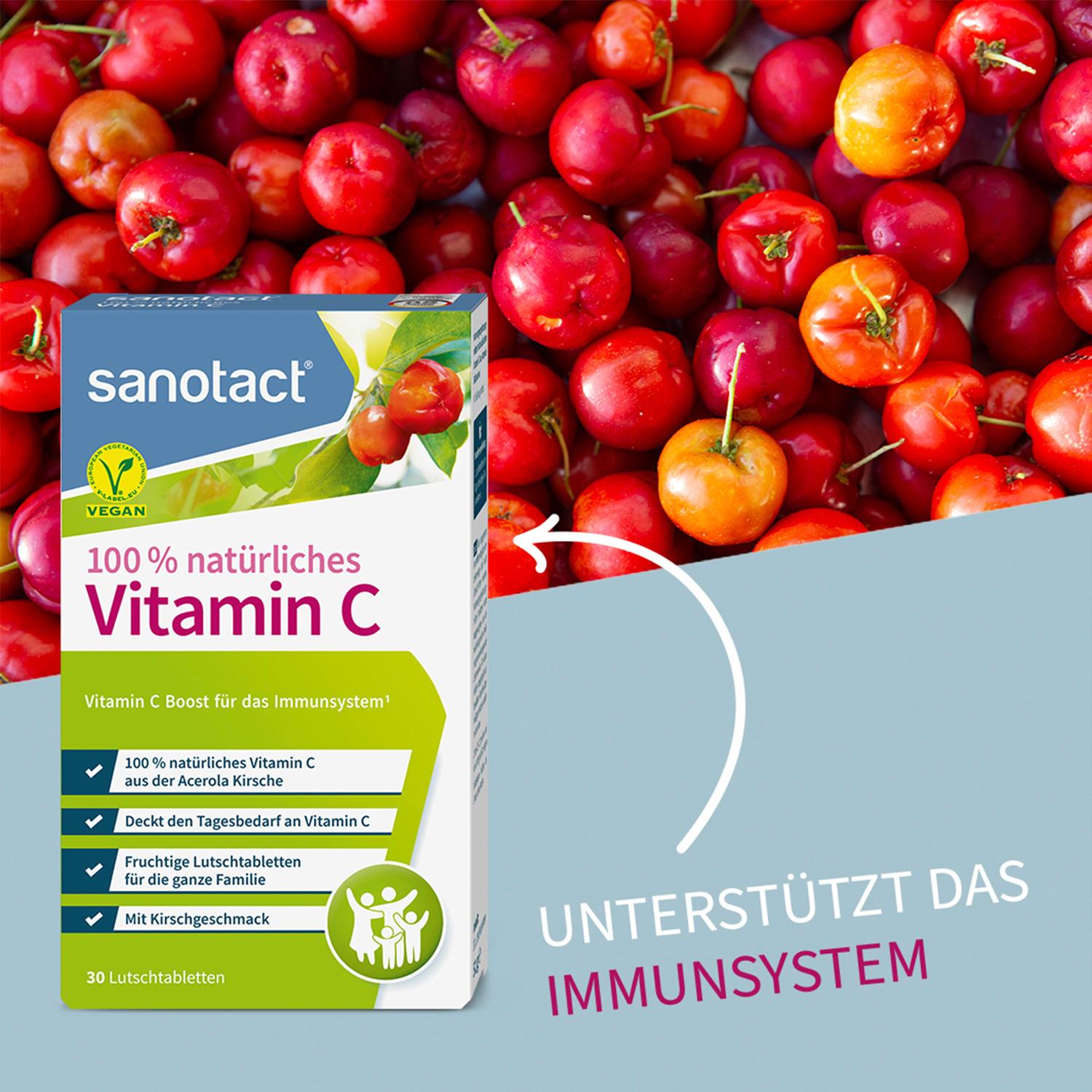 Produktbild Sanotact 100% natürliches Vitamin C 3 von 8