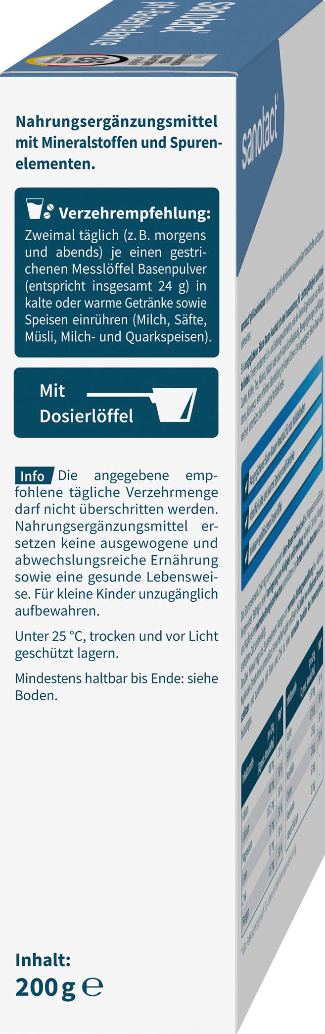 Produktbild sanotact pH-Basenbalance Pulver 3 von 6