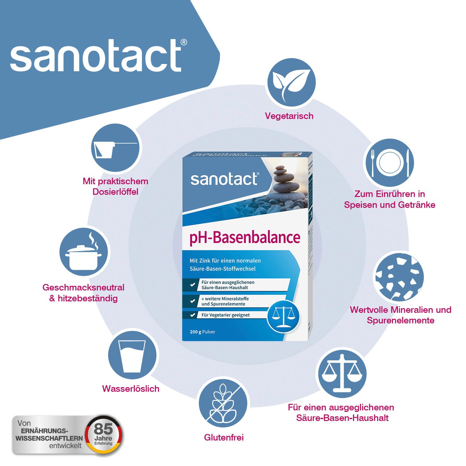 Produktbild sanotact pH-Basenbalance Pulver 4 von 6