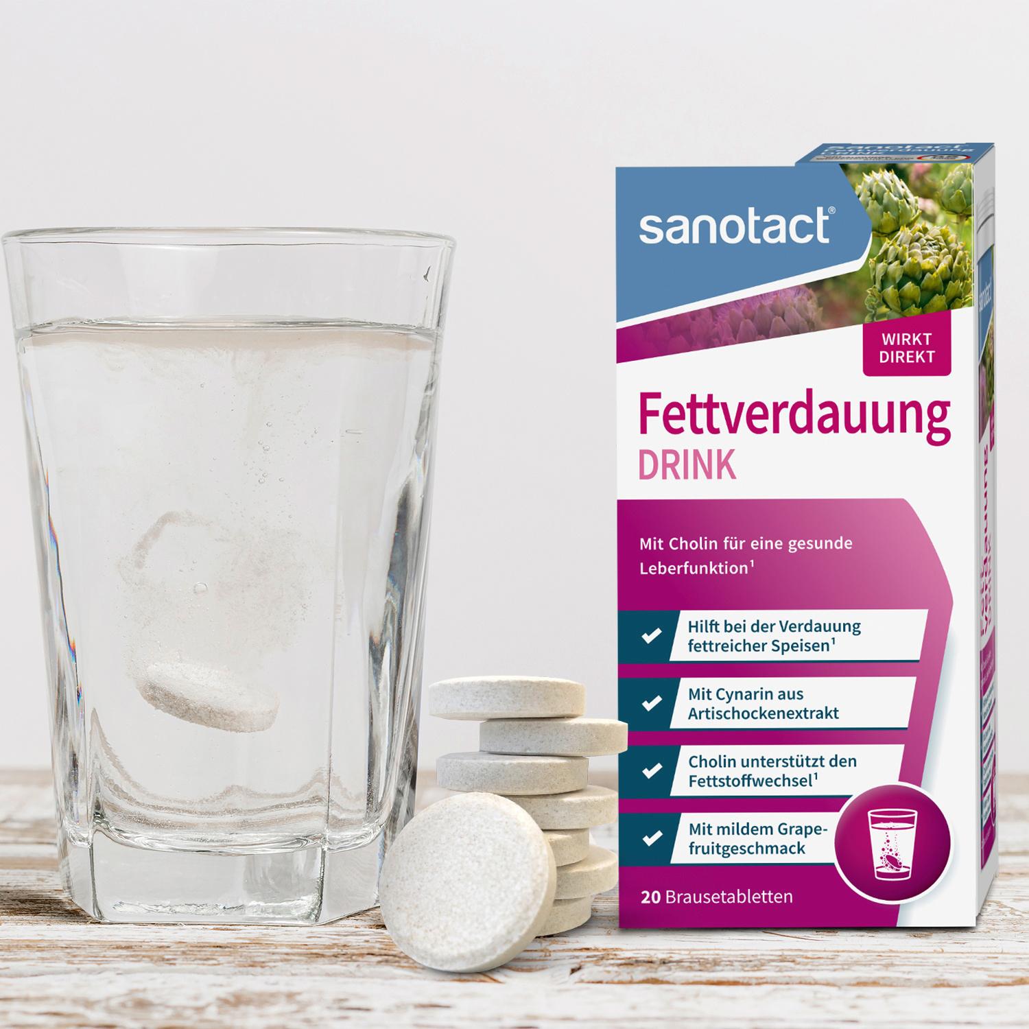 Produktbild sanotact Fettverdauung Drink 3 von 8