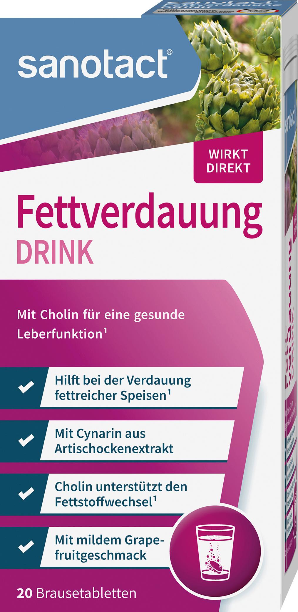 sanotact Fettverdauung Drink
