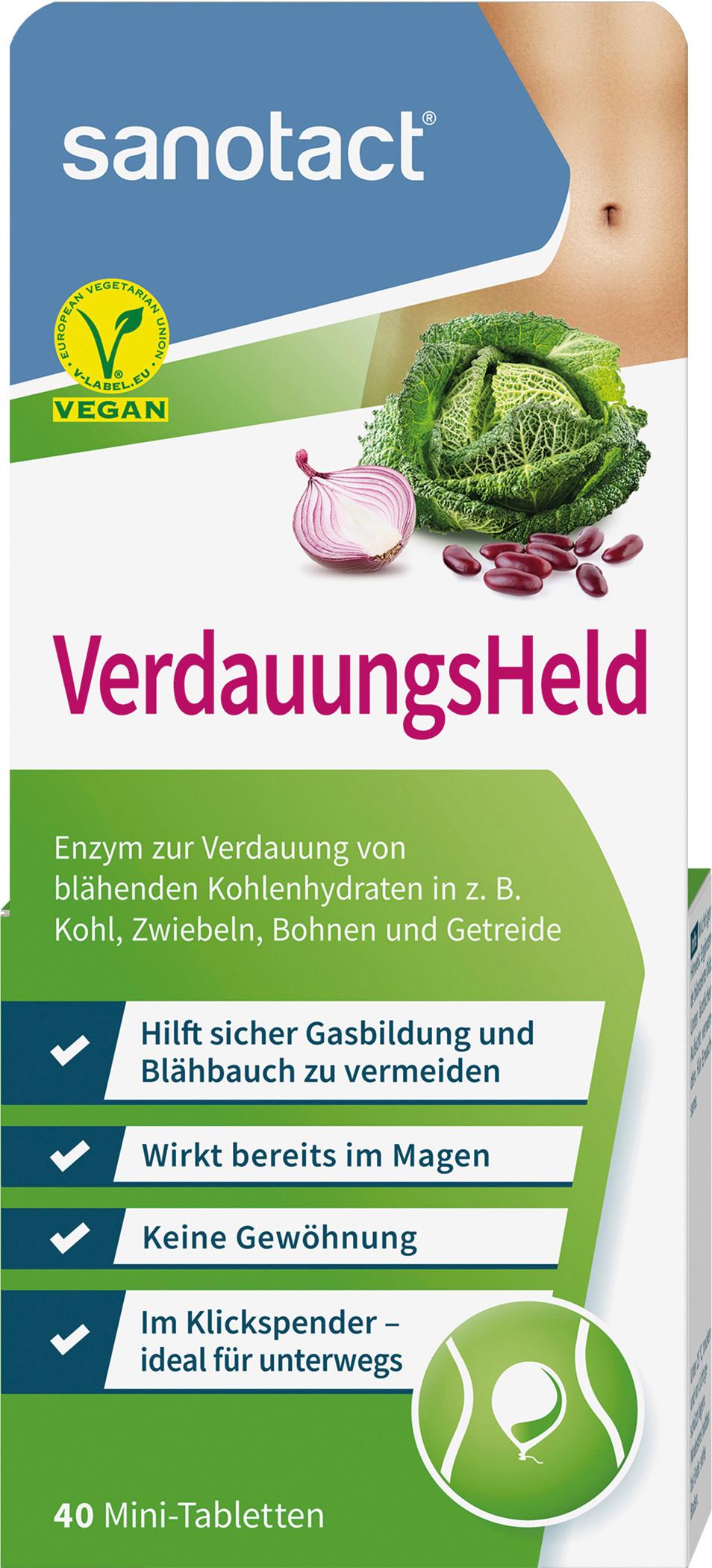 sanotact Verdaungsheld Mini-Tabletten