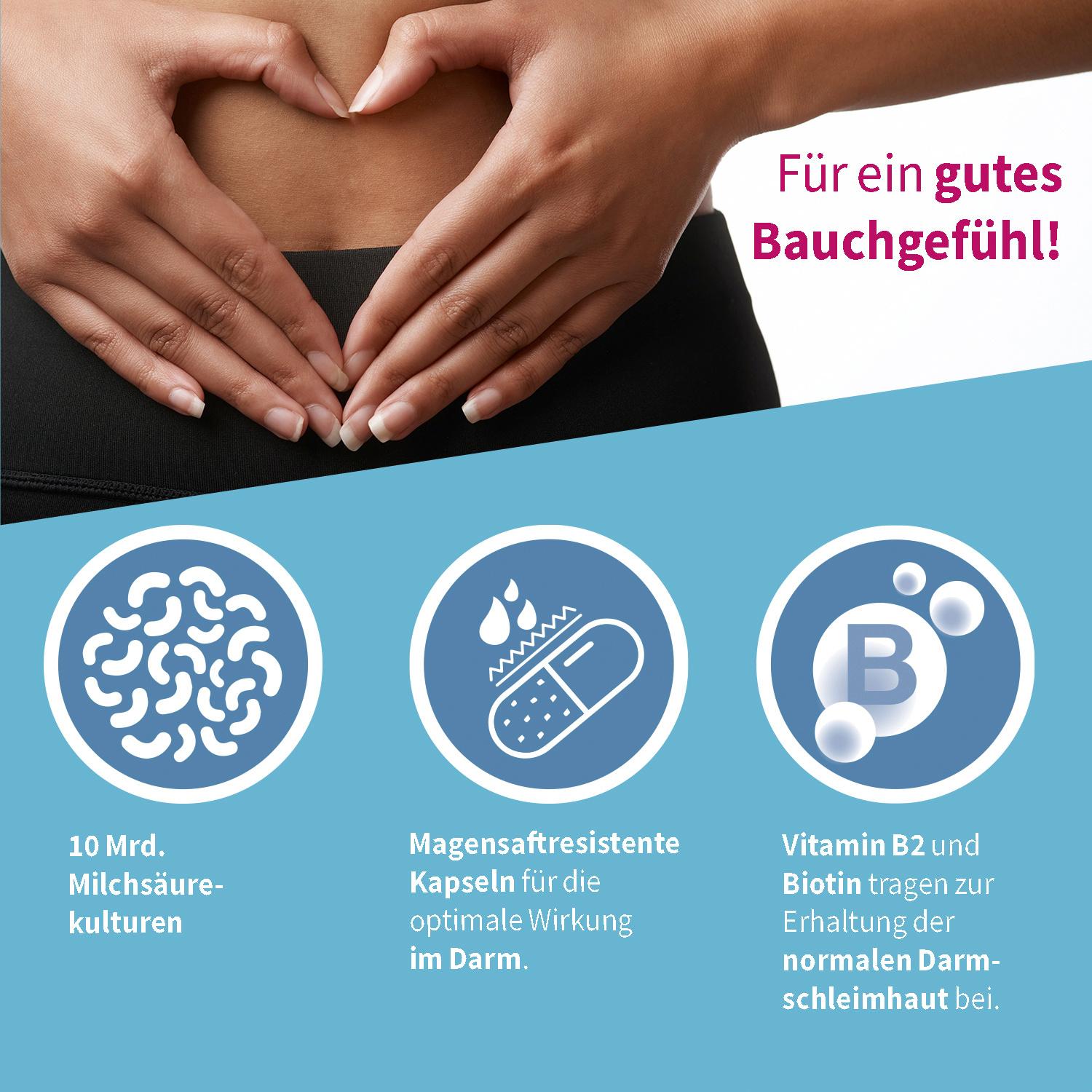 Produktbild sanotact ProDarm Kapseln 10 Milliarden Milchsäurekulturen 4 von 7