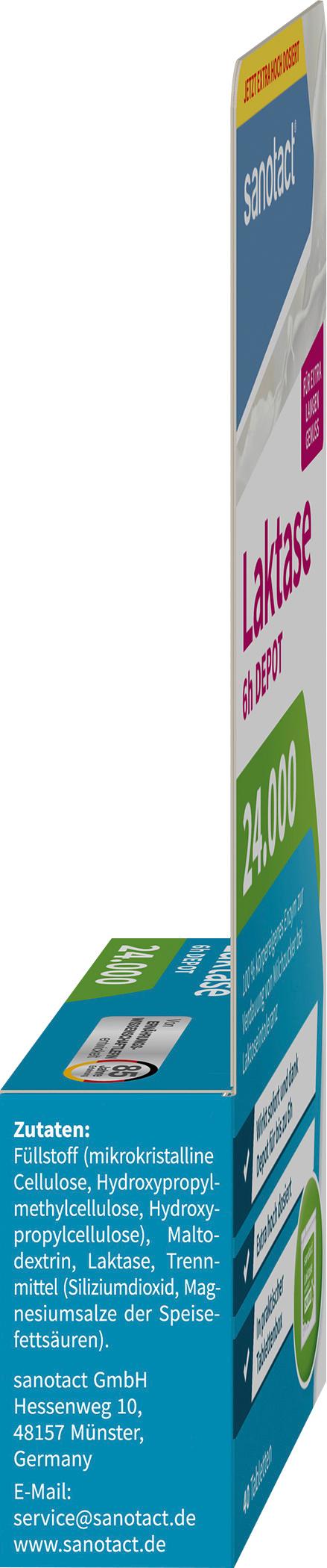 Produktbild sanotact Laktase 24.000 FCC Depot 6 von 7