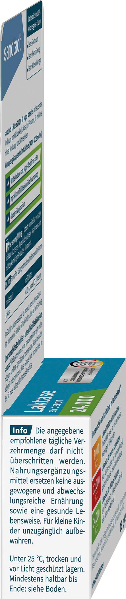 Produktbild sanotact Laktase 24.000 FCC Depot 2 von 7