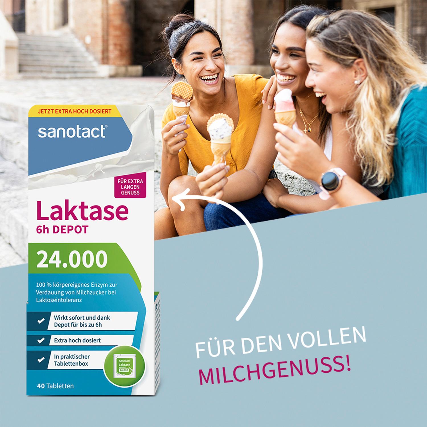 Produktbild sanotact Laktase 24.000 FCC Depot 5 von 7