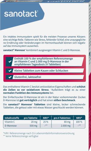 Produktbild sanotact Mannose+ 2 von 4