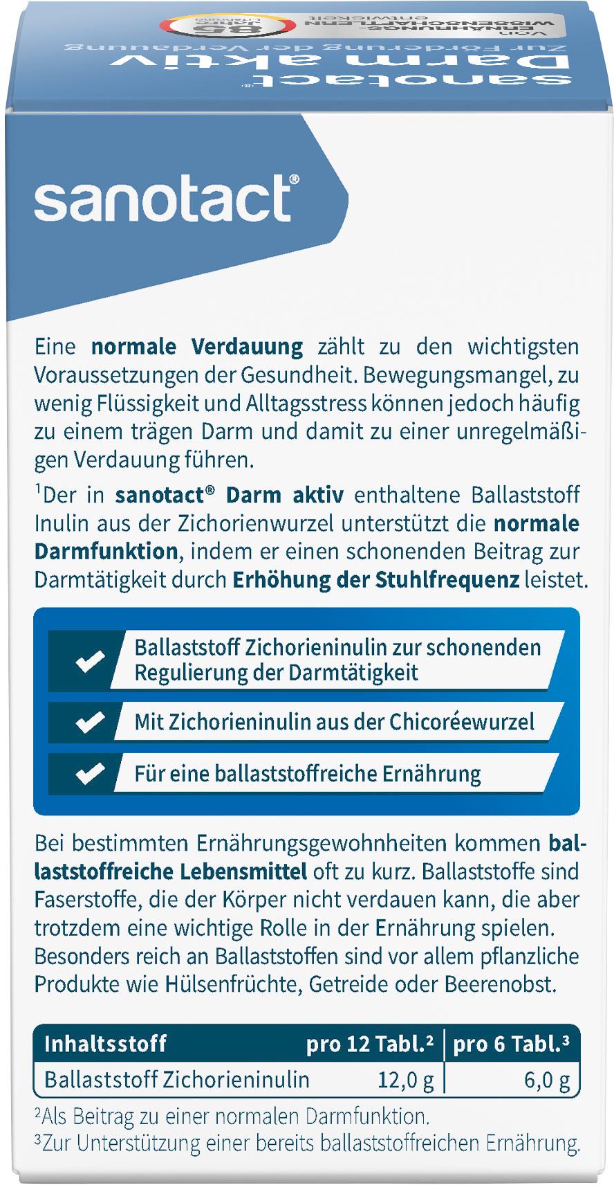 Produktbild sanotact Darm aktiv 2 von 6
