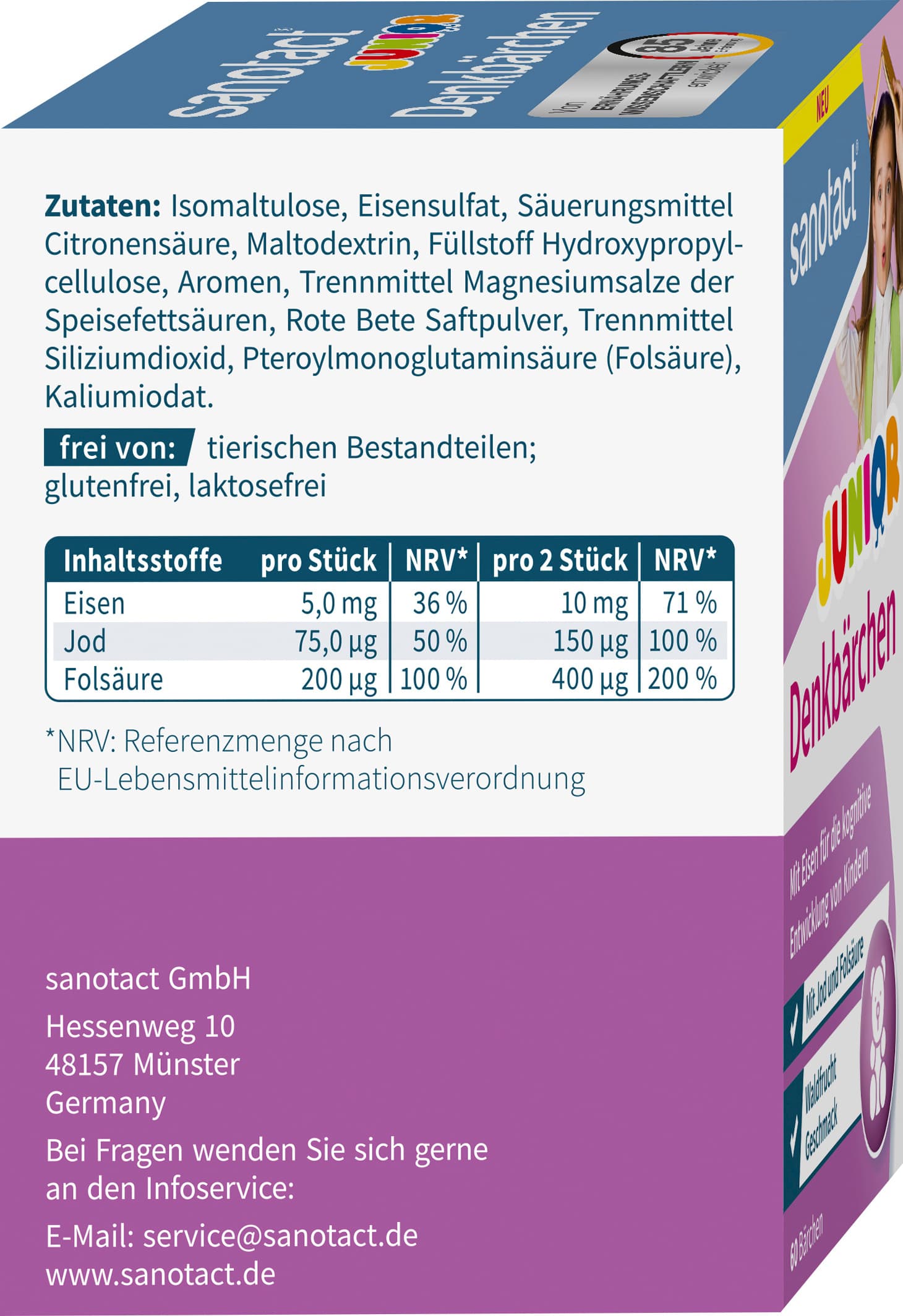 Produktbild sanotact Junior Denkbärchen 6 von 6
