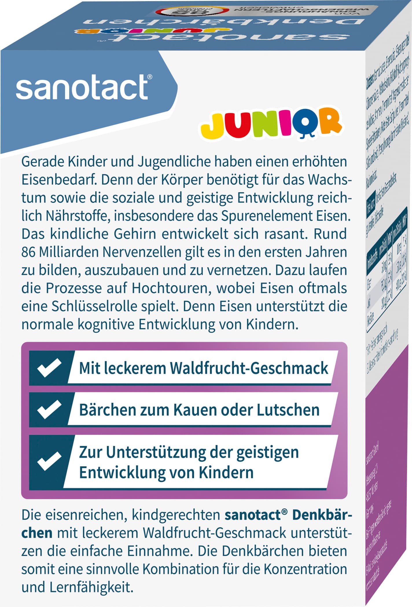 Produktbild sanotact Junior Denkbärchen 2 von 6