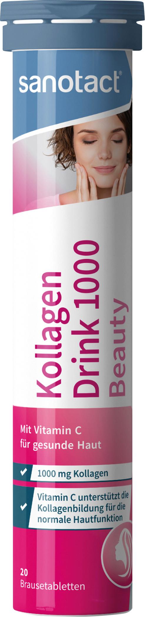 sanotact Beauty Kollagen Drink 1000 Brausetabletten