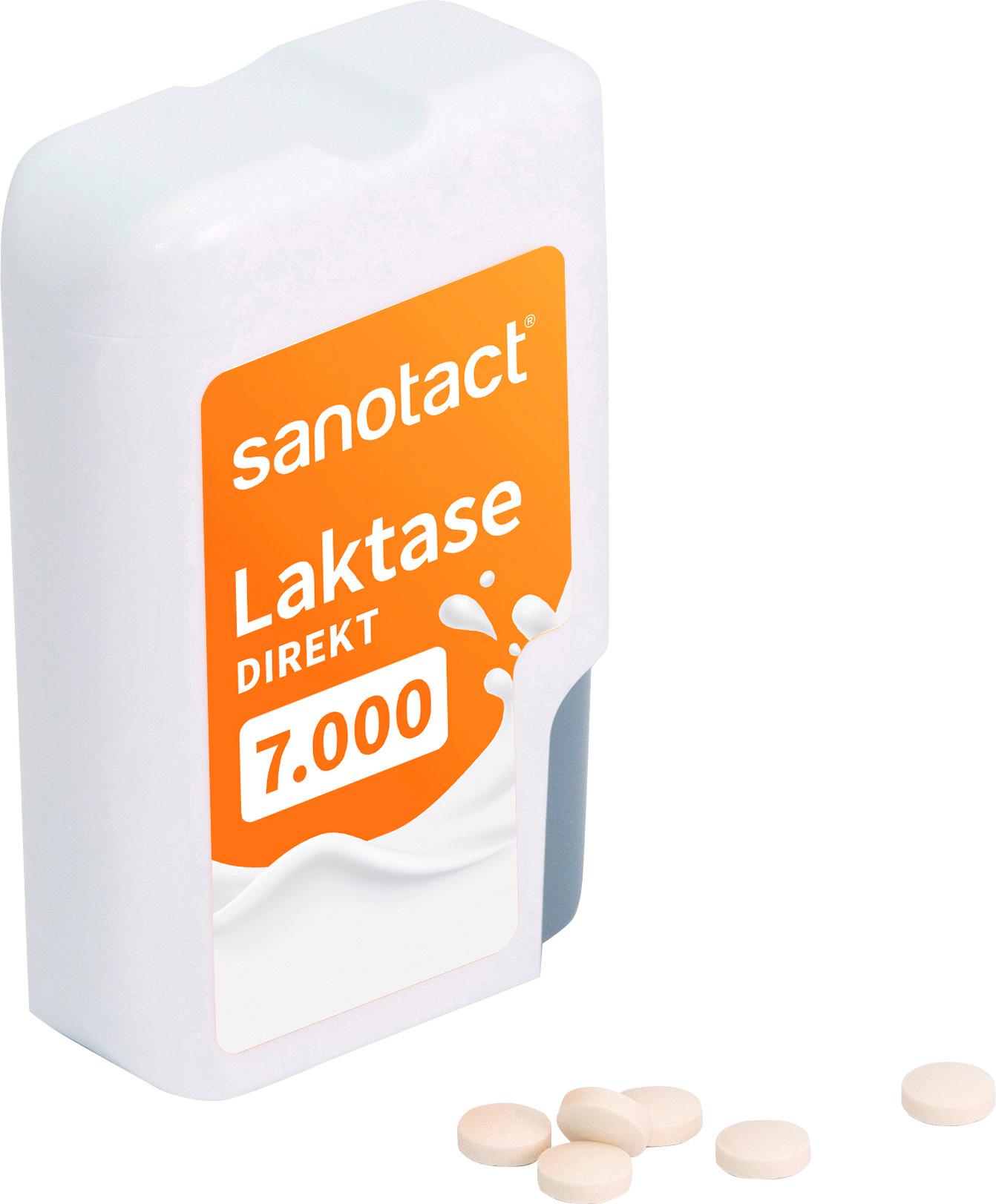 Produktbild sanotact Laktase 7.000 FCC Direkt Mini Tabletten 4 von 5
