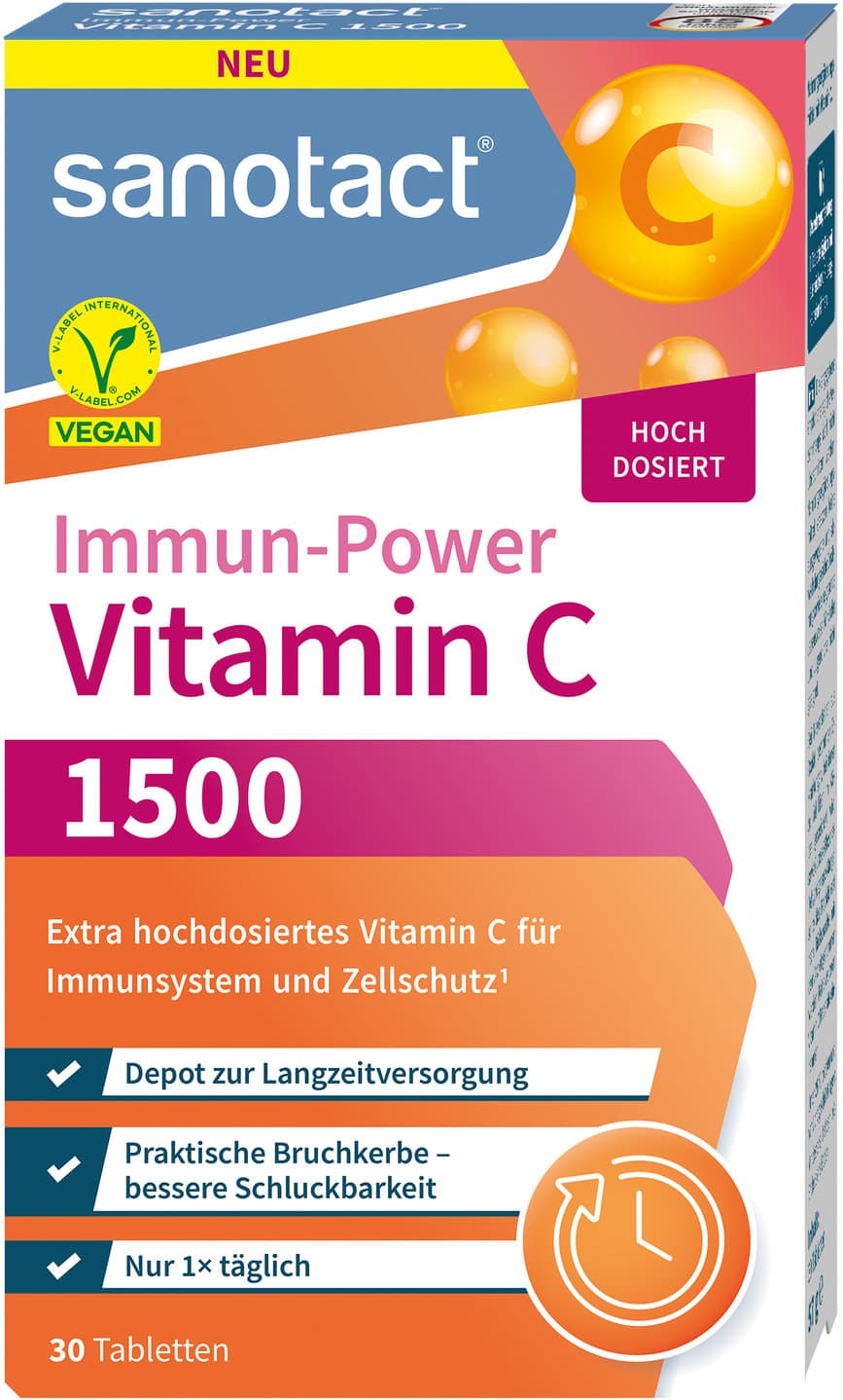 sanotact® Immun-Power Vitamin C 1500