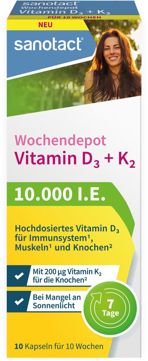 sanotact Vitamin D3 + K2
