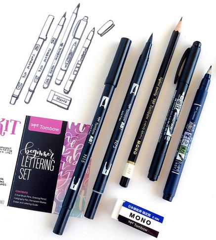 Produktbild Tombow Handlettering-Set Beginner 6teilig 3 von 3