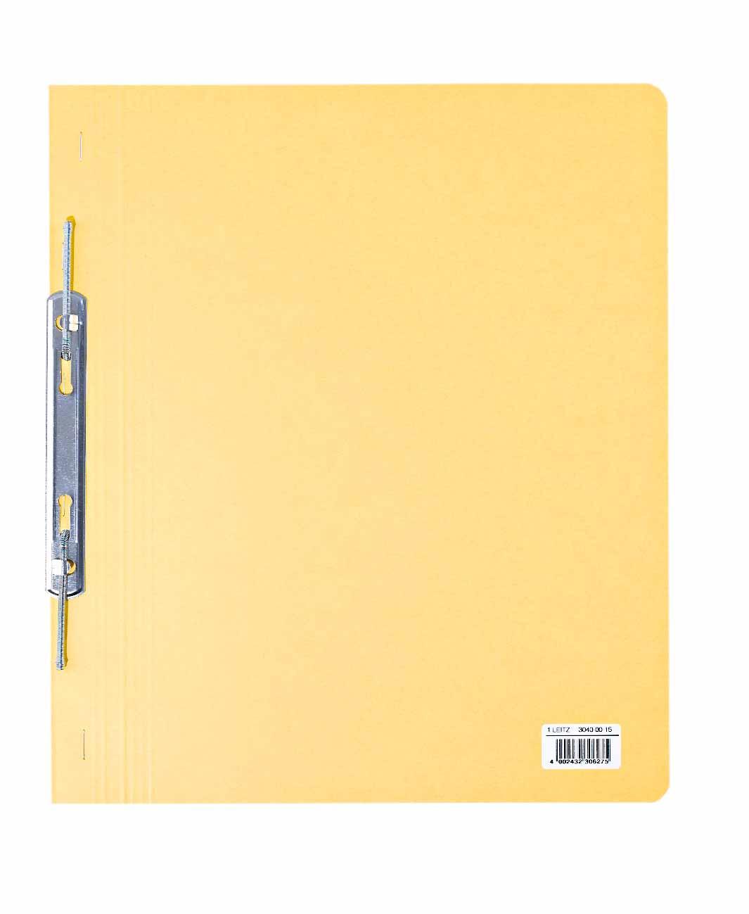 LEITZ Spiralhefter A4 Pappe gelb