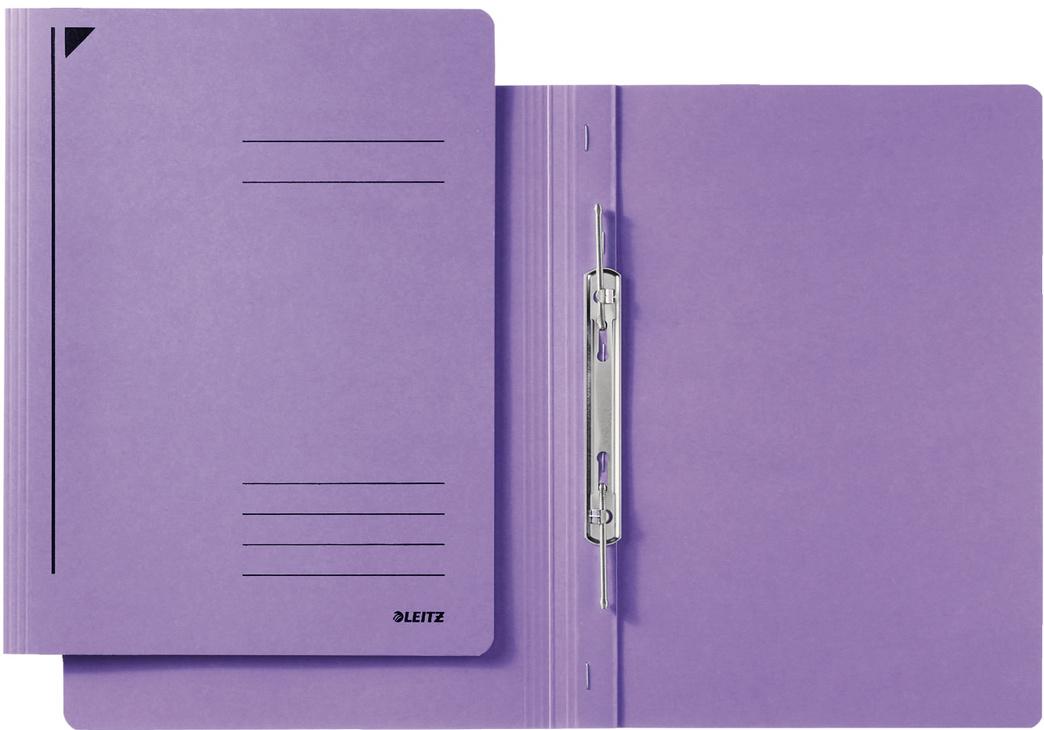 LEITZ Spiralhefter A4 Pappe lila
