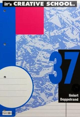 PAPERZONE Heft A4 Lineatur 37 16 Blatt