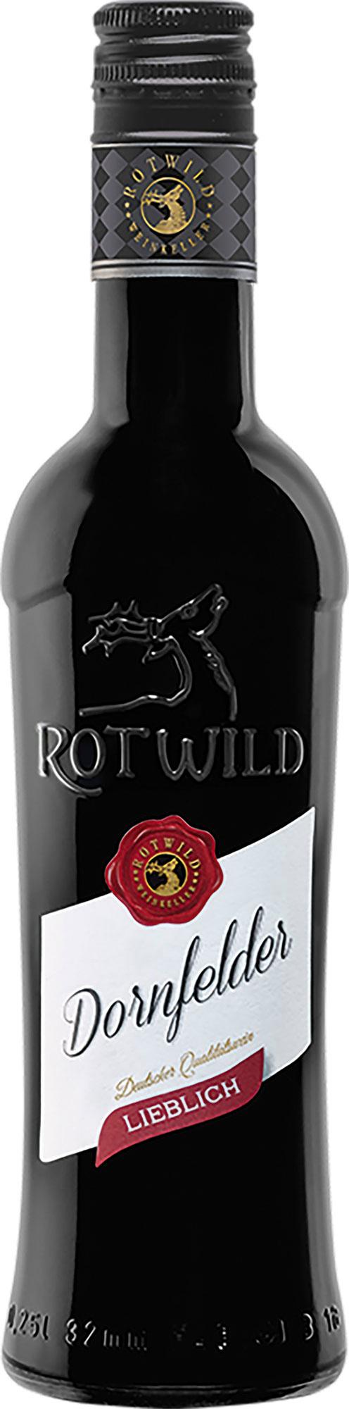 Rotwild Dornfelder QbA, lieblich