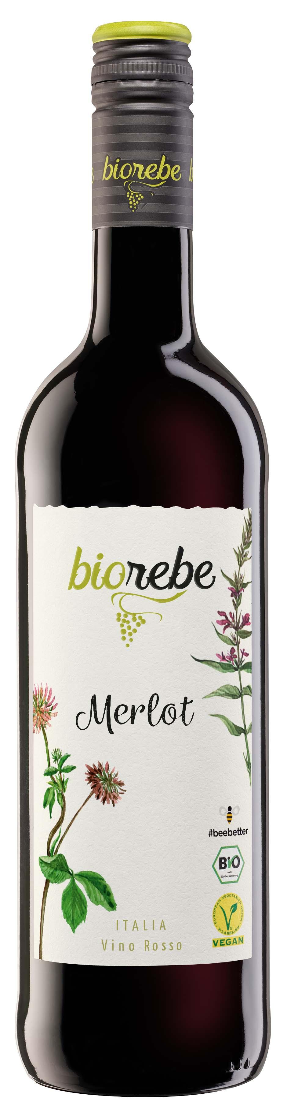 BioRebe Merlot Italien IGP, trocken Bio Vegan