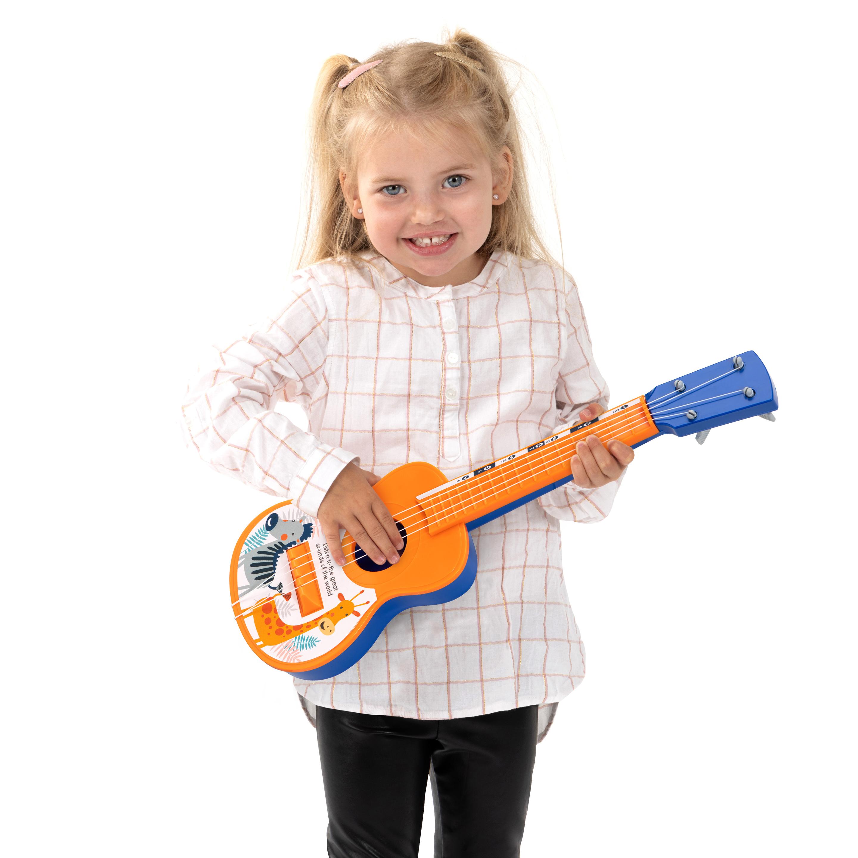 Produktbild Bayer Design 57006AA - Bunte Gitarre mit Tiermotiven 4 von 4