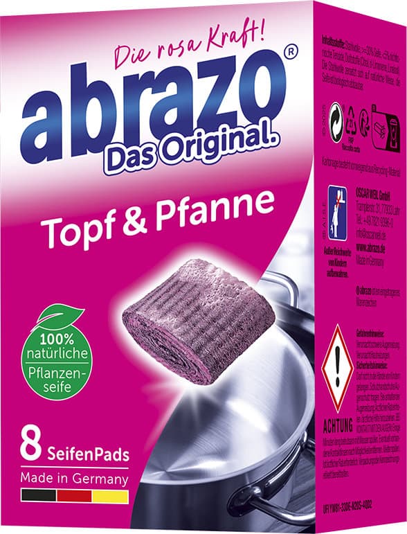 abrazo Reinigungskissen Topf & Pfanne