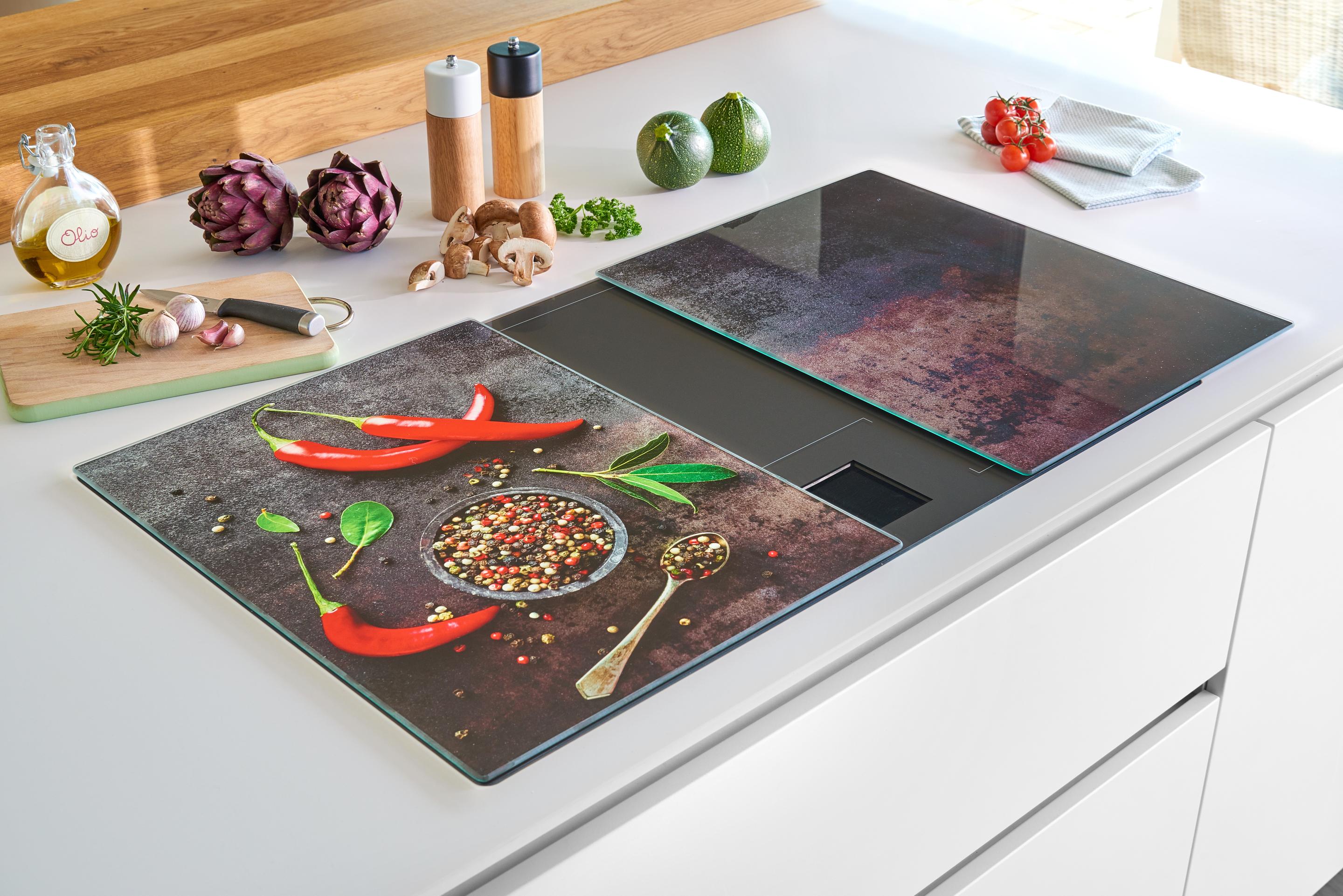 Produktbild zeller Herdabdeckplatten"Chili", 2er-Set 3 von 3