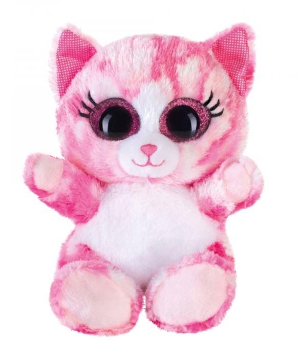 Bauer - Blickfänger und Glitter - Lashy Katze pink 15cm