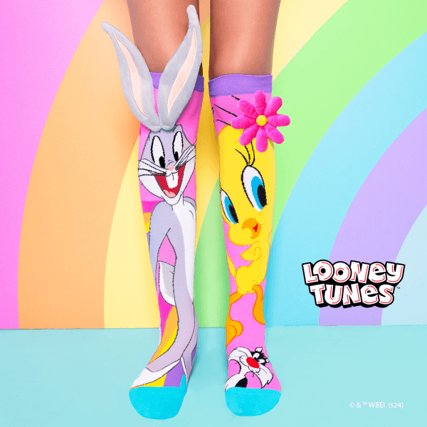 Madmia - Tweety & Bugs Bunny Socken