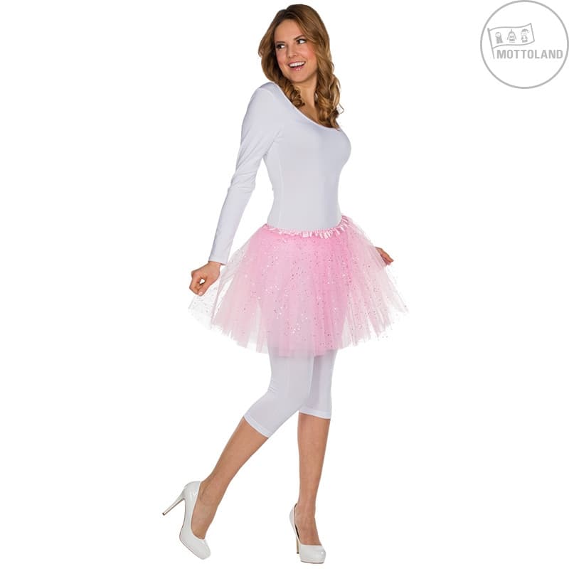 Mottoland - 6324403 - Tüllrock LED pink