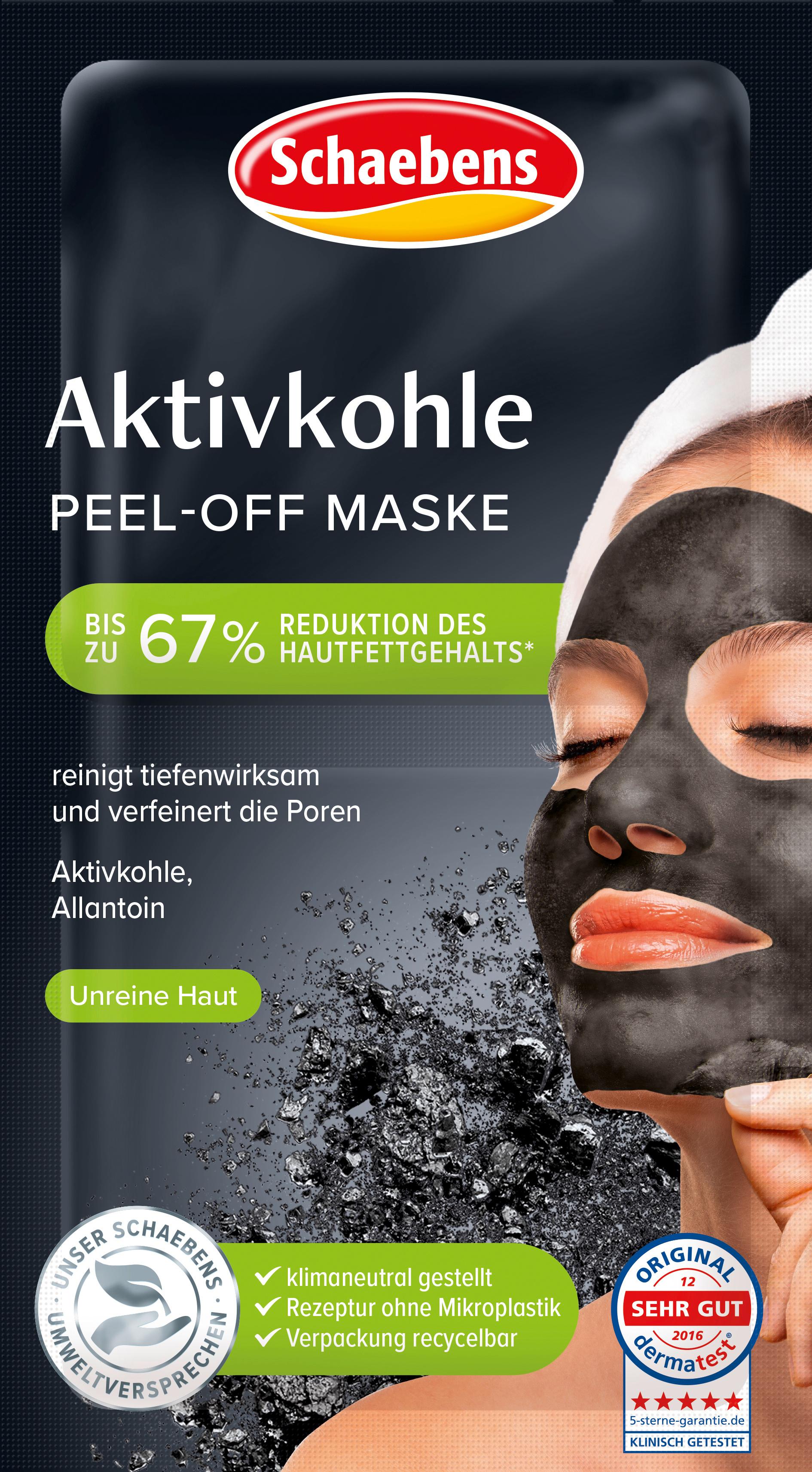 Schaebens Aktivkohle Peel-off Maske