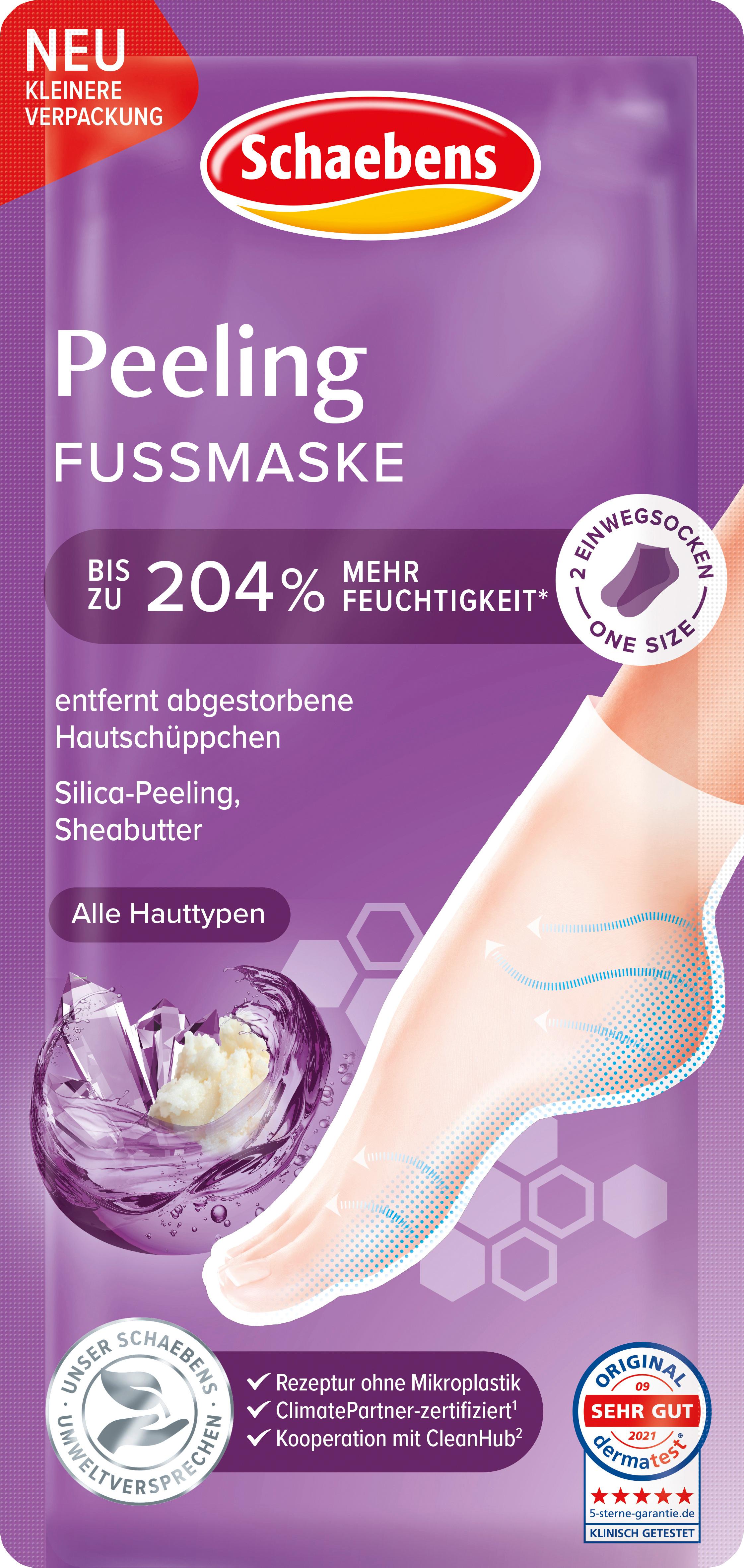 Schaebens Peeling Fußmaske