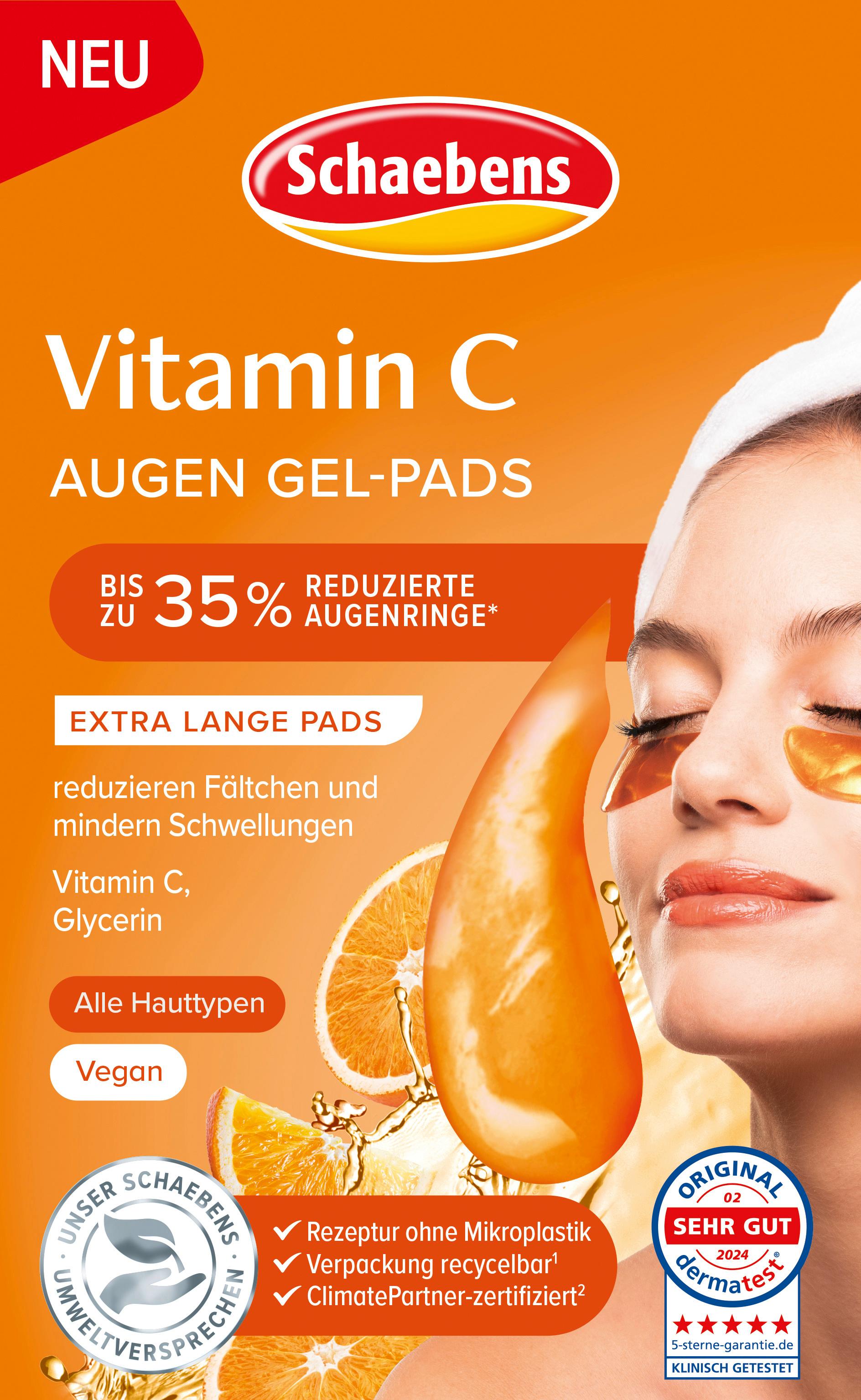 Schaebens Augen Gel-Pads Vitamin C