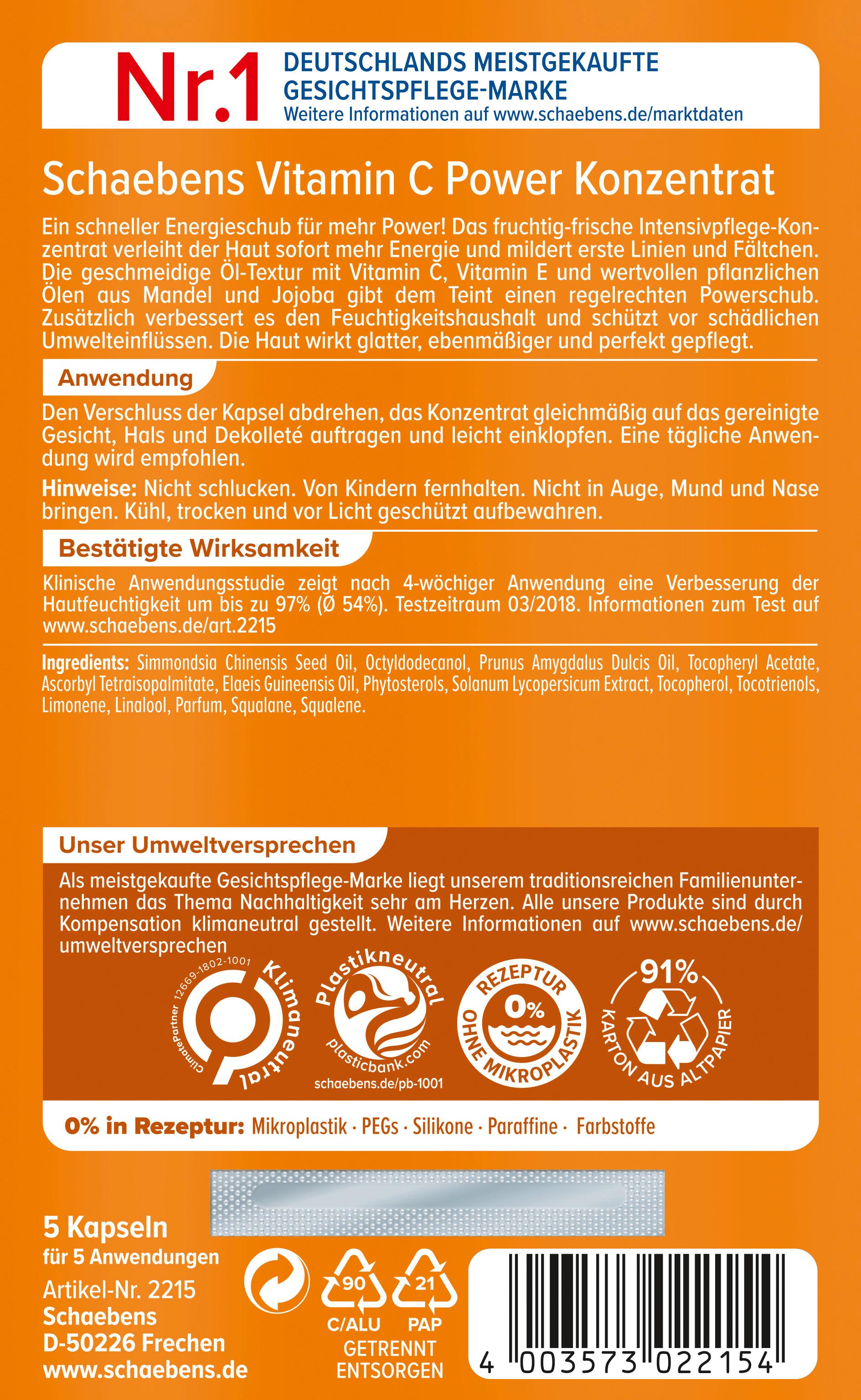 Produktbild Schaebens Vitamin C Power Konzentrat 2 von 2