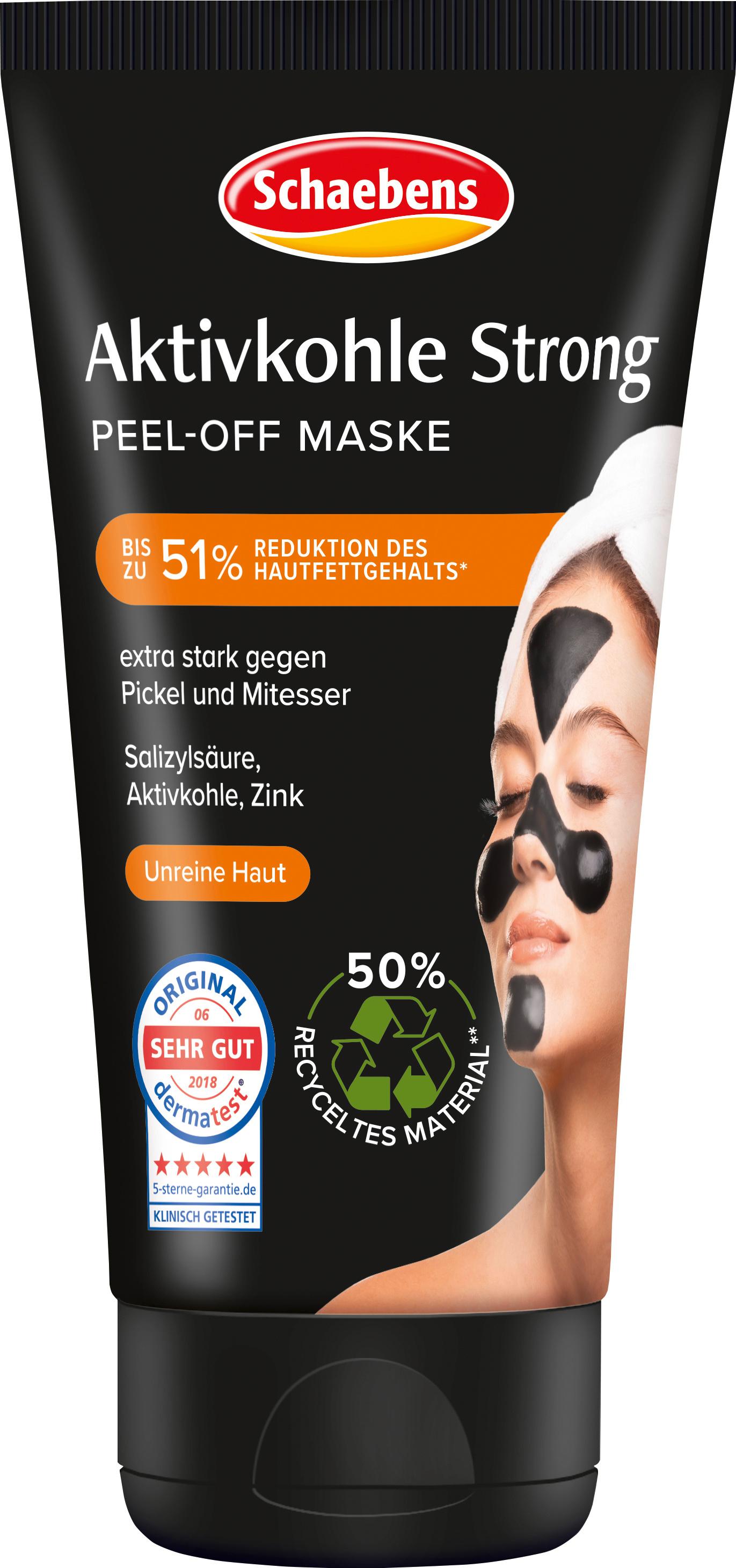 Schaebens Aktivkohle Strong Peel-off Maske
