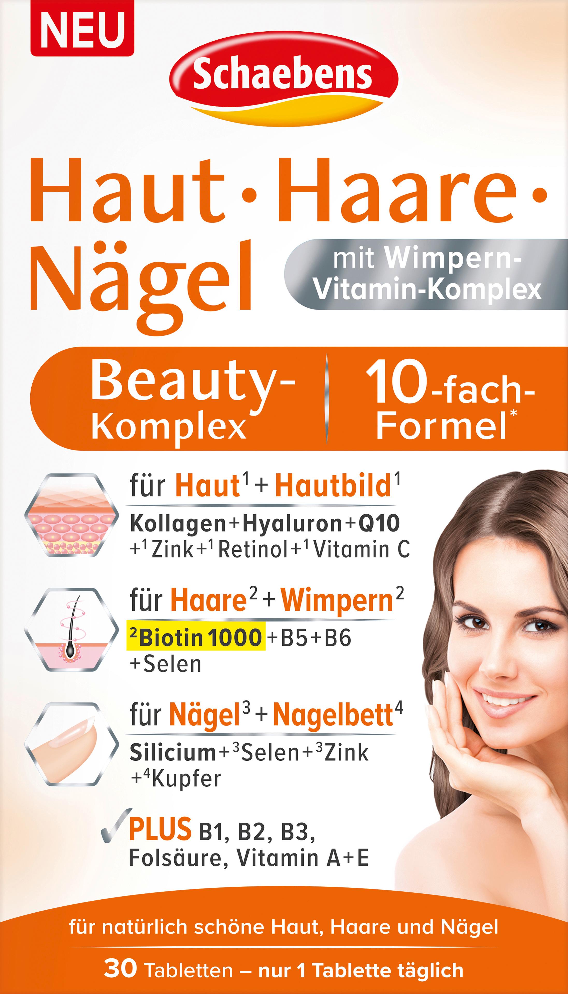Schaebens Haut Haare Nägel Beauty-Komplex