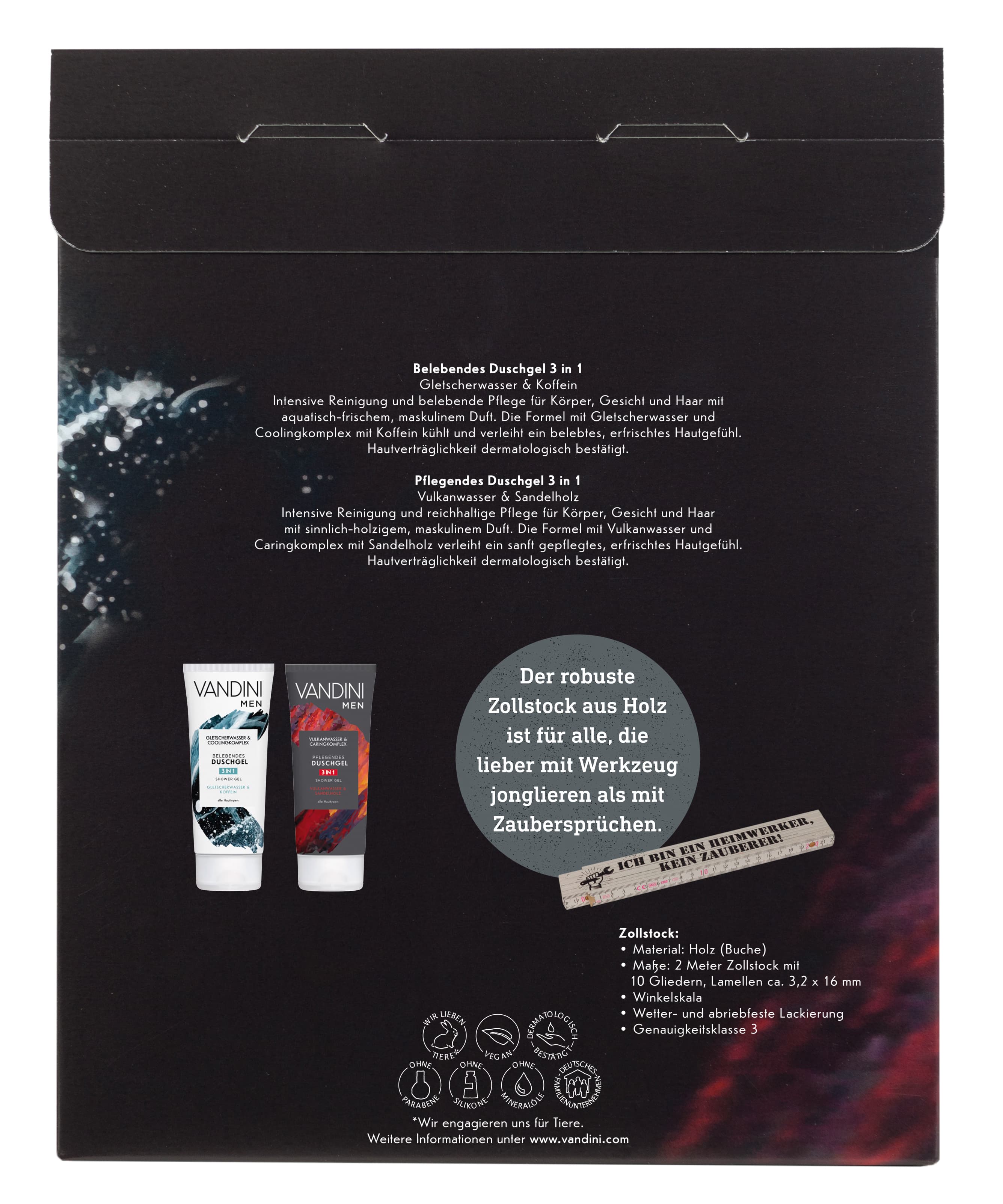 Produktbild VANDINI Men Zollstock Geschenkpackung 3 von 3