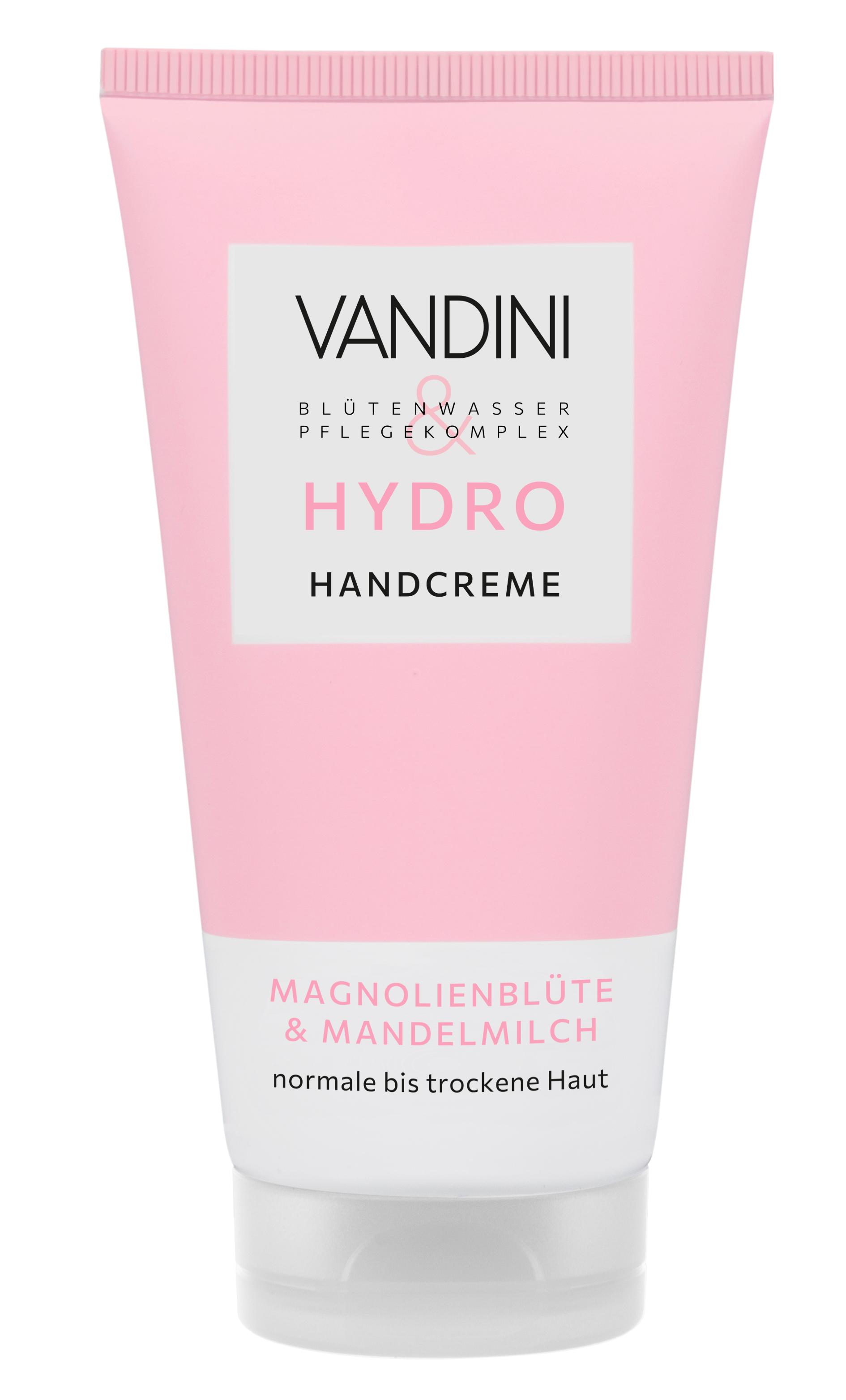 VANDINI Hydro Magnolienblüte & Mandelmilch Handcreme
