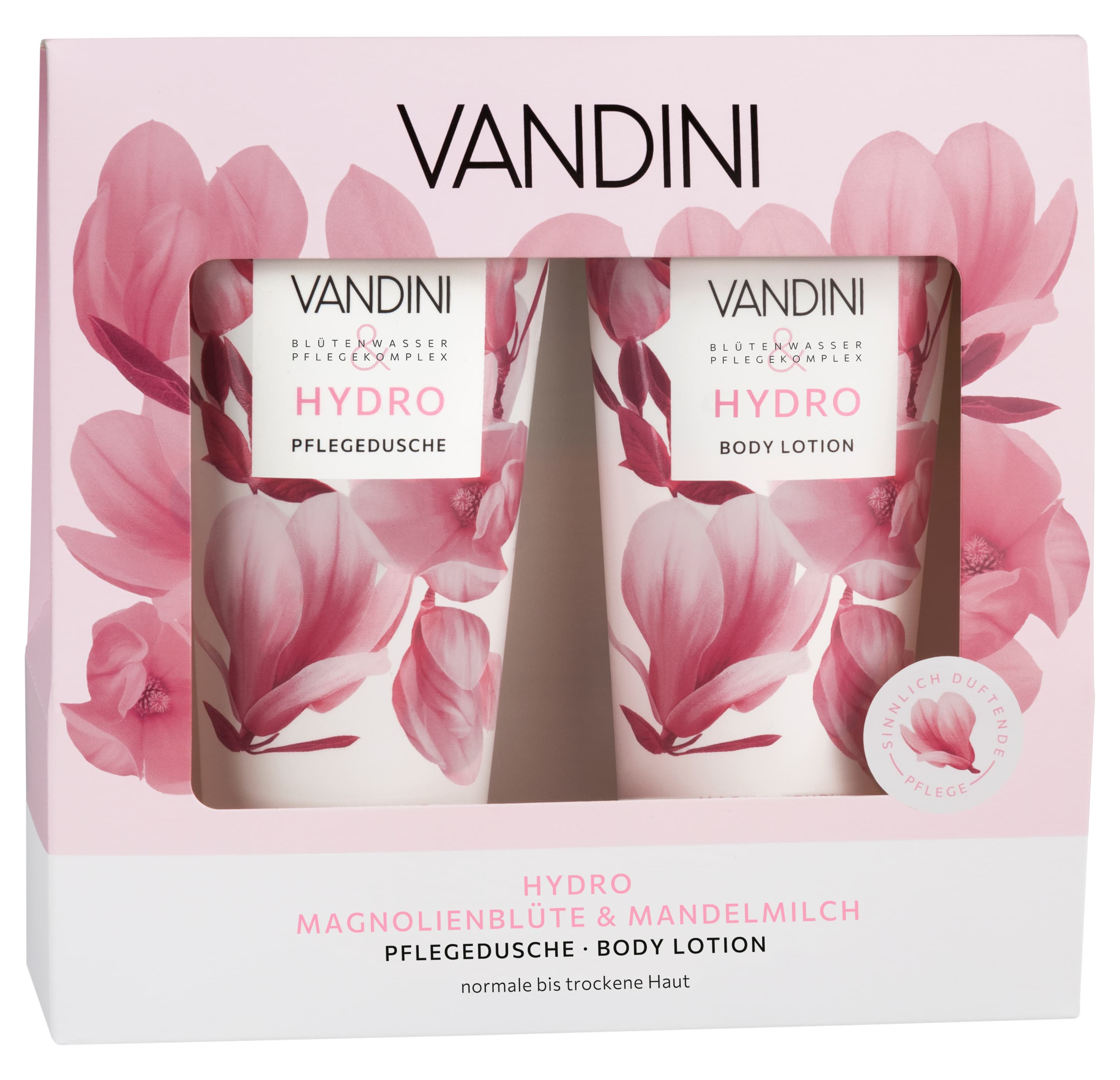 VANDINI Hydro Magnolienblüte & Mandelmilch Geschenkpackung