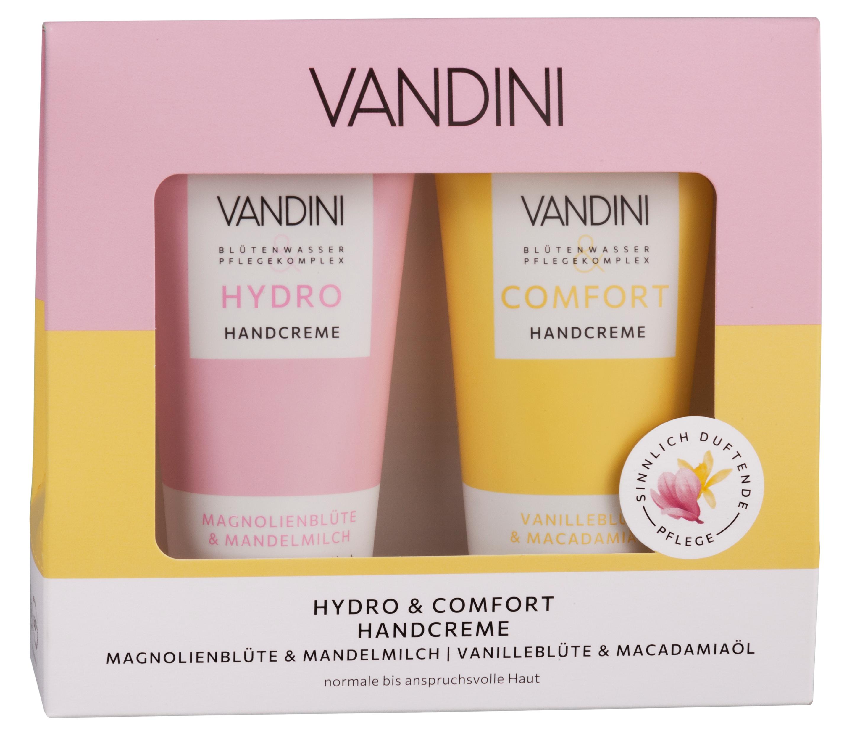 VANDINI Hydro & Comfort Handcreme Geschenkpackung