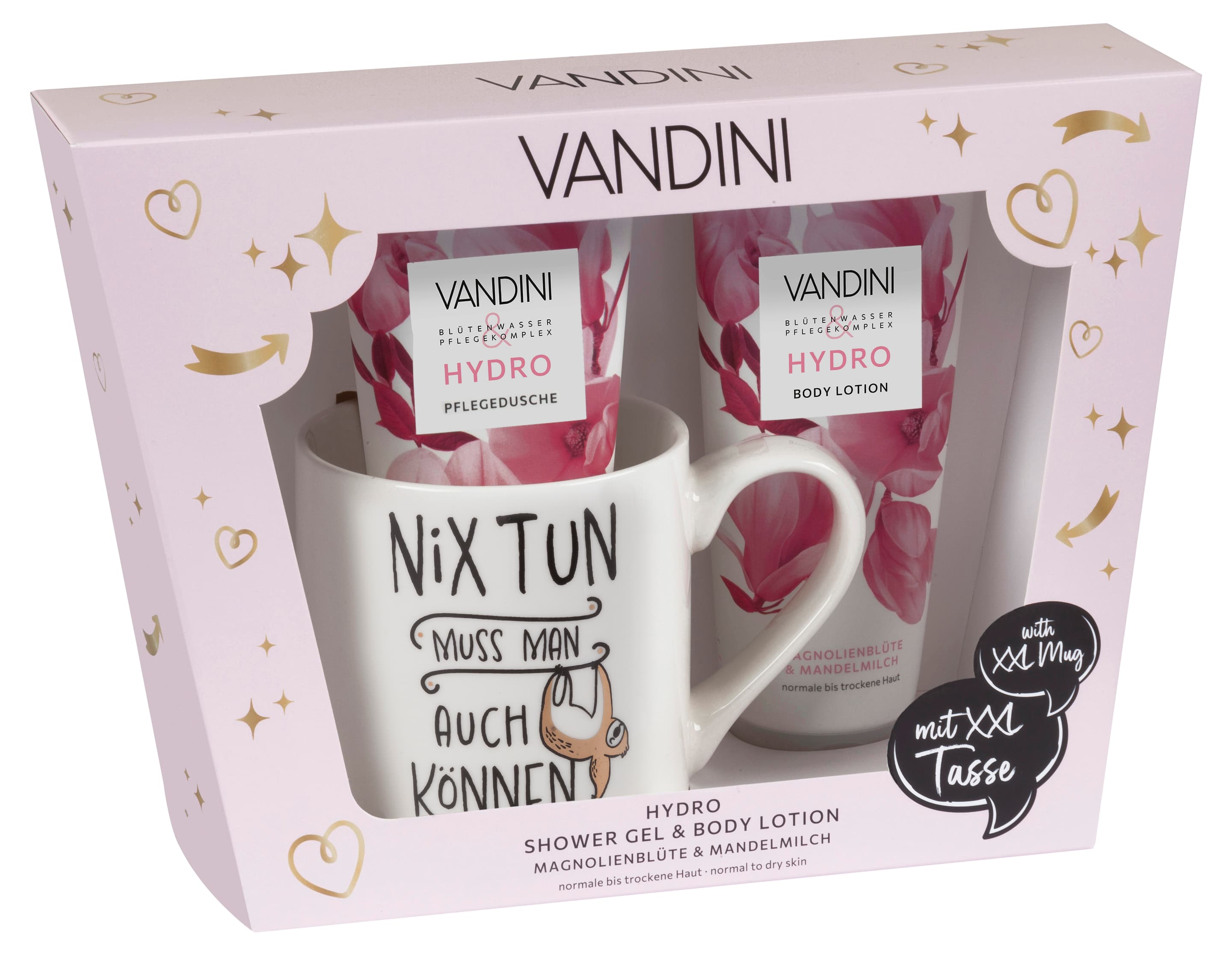 VANDINI XXL Tasse "Nix tzn..." Hydro Geschenkpackung