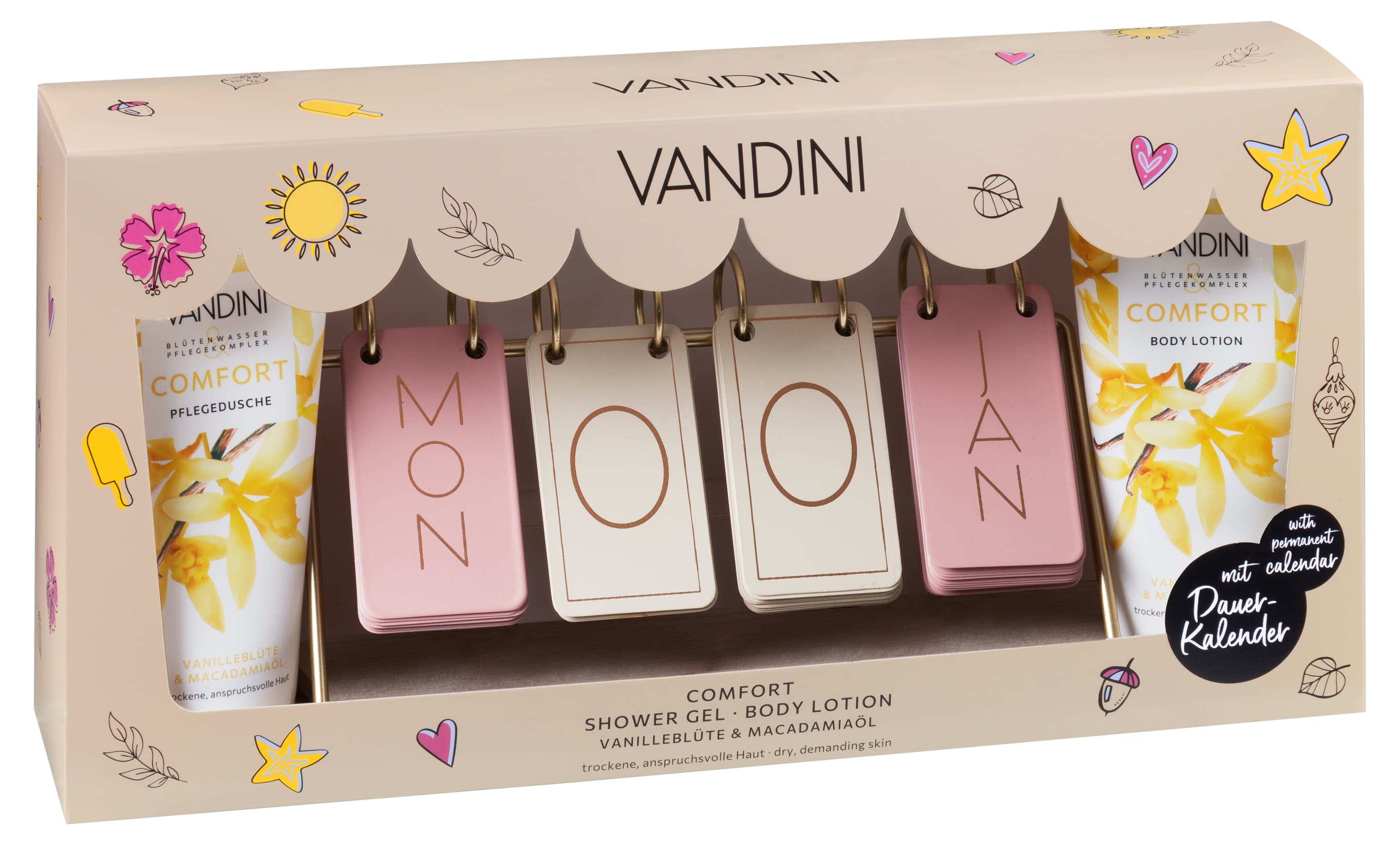 VANDINI Dauerkalender Comfort Geschenkpackung
