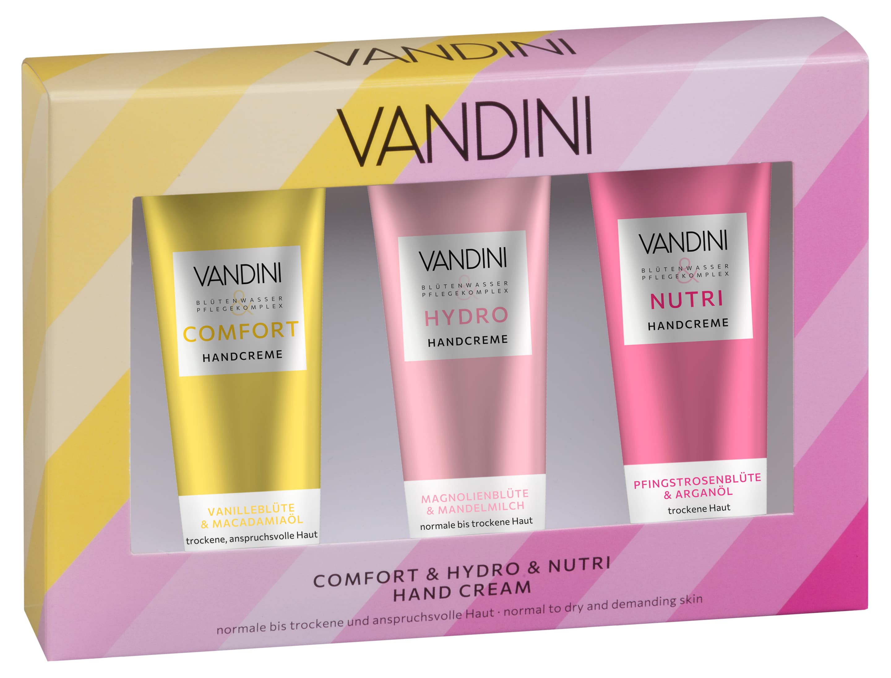 VANDINI Mini Handcreme Trio Geschenkpackung