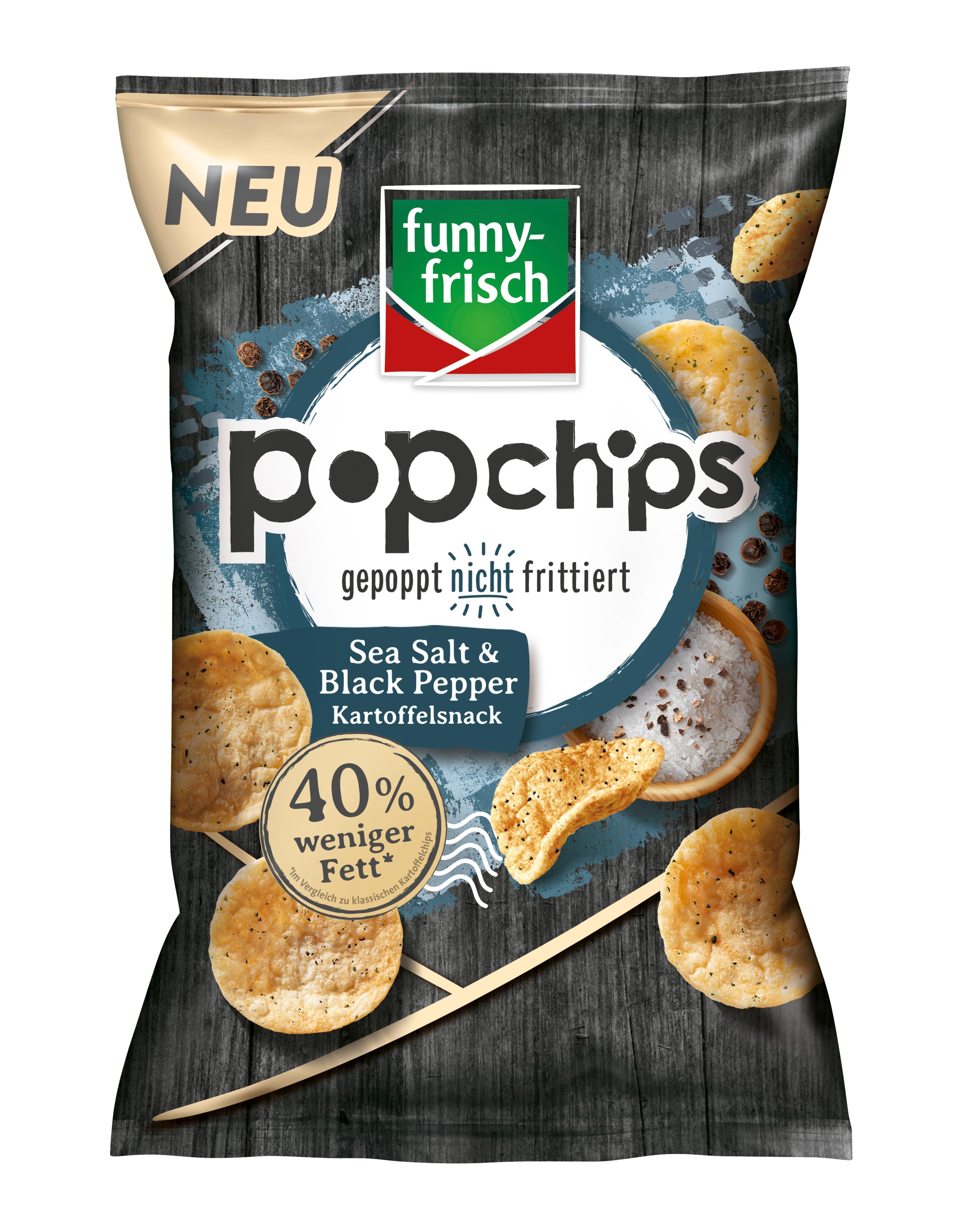 funny-frisch Popchips Sea Salt&Black Pepper
