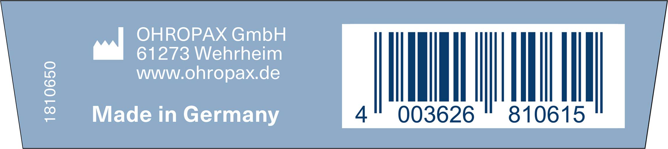 Produktbild Ohropax Silicon Clear Ohrstöpsel 3 von 6