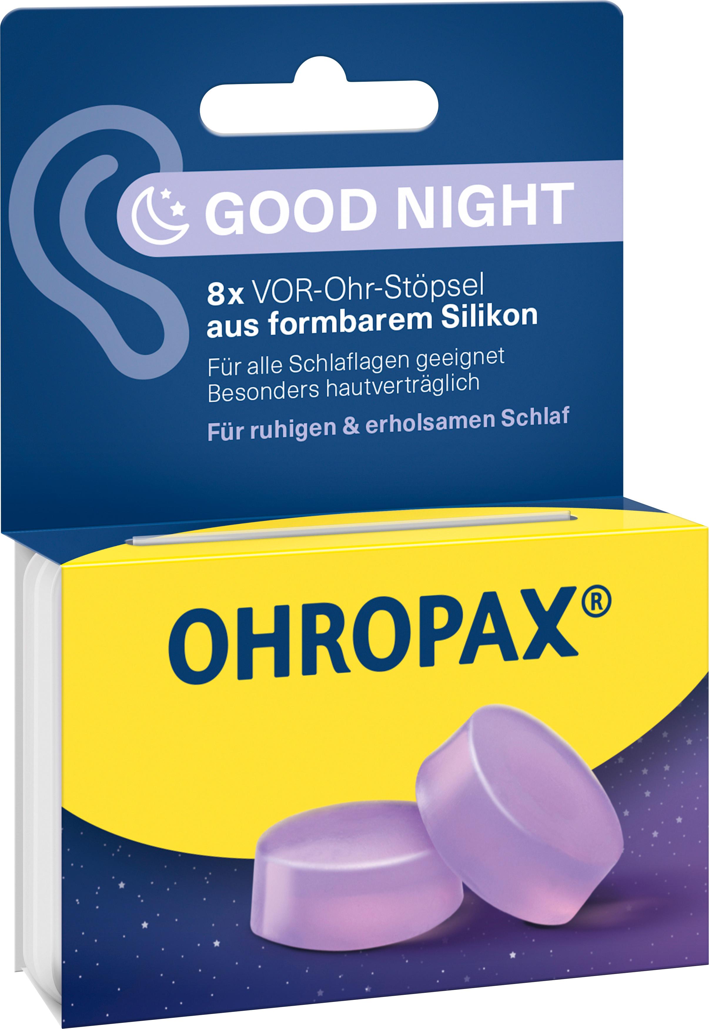 Produktbild Ohropax Gute Nacht Ohrtöpsel 4 von 6
