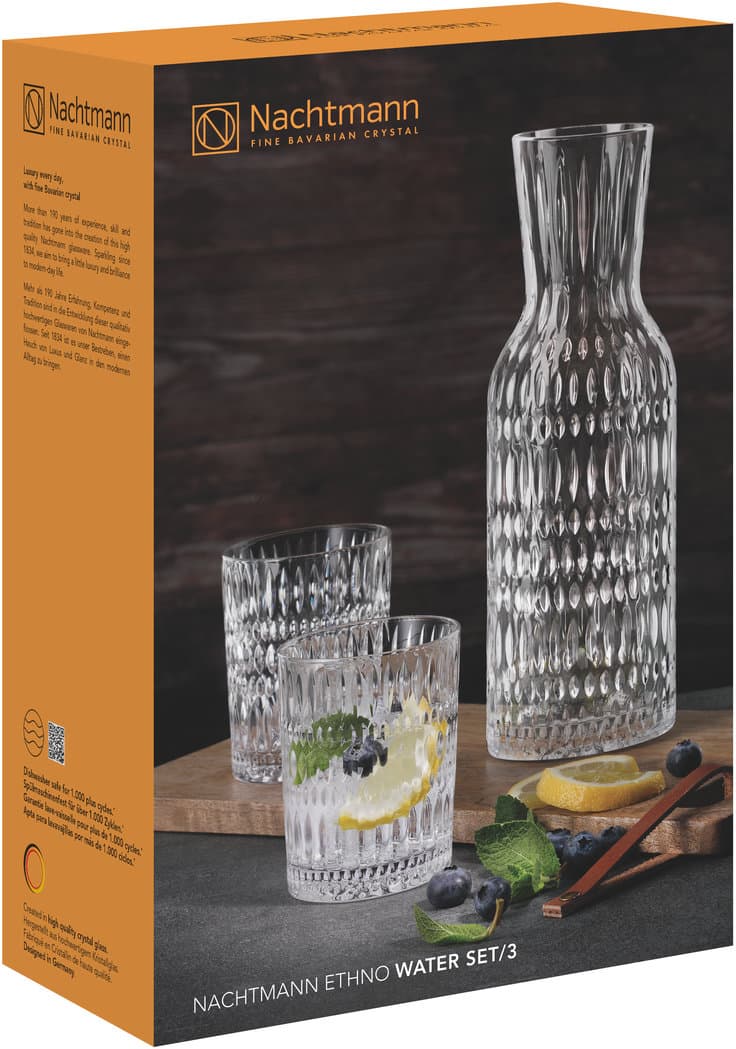 NACHTMANN Wasserglas Ethno 3er Set