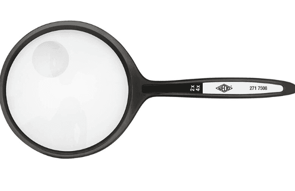 WEDO Stiellupe Rundlupe Ø 6,35 cm
